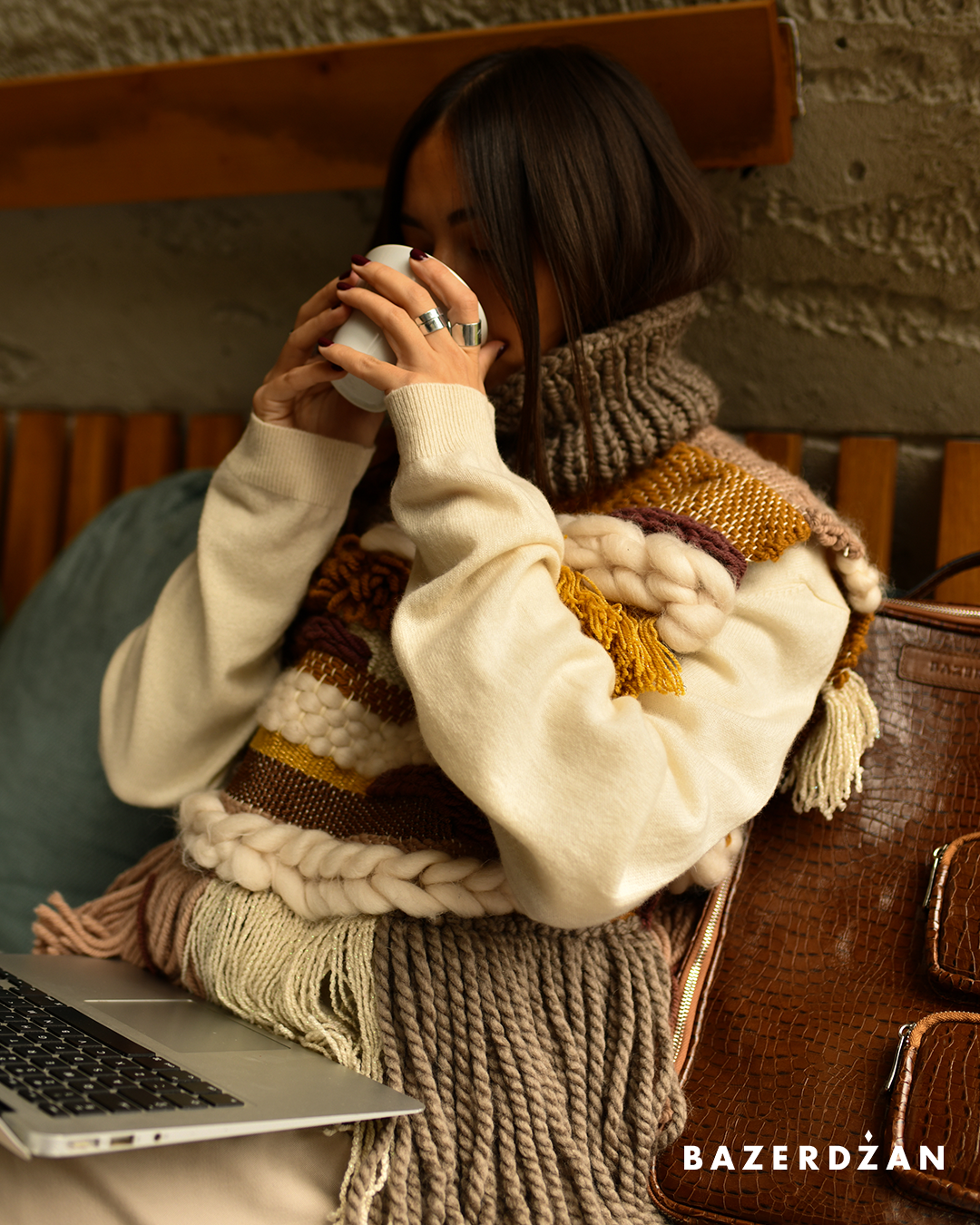 Multicolor Knitted Vest