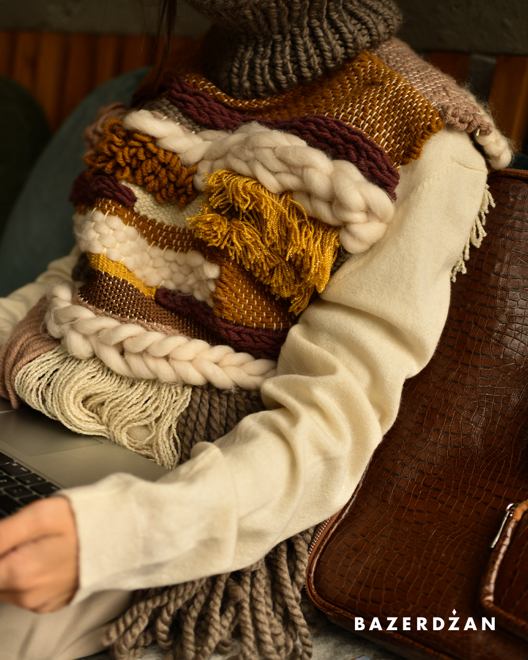 Multicolor Knitted Vest