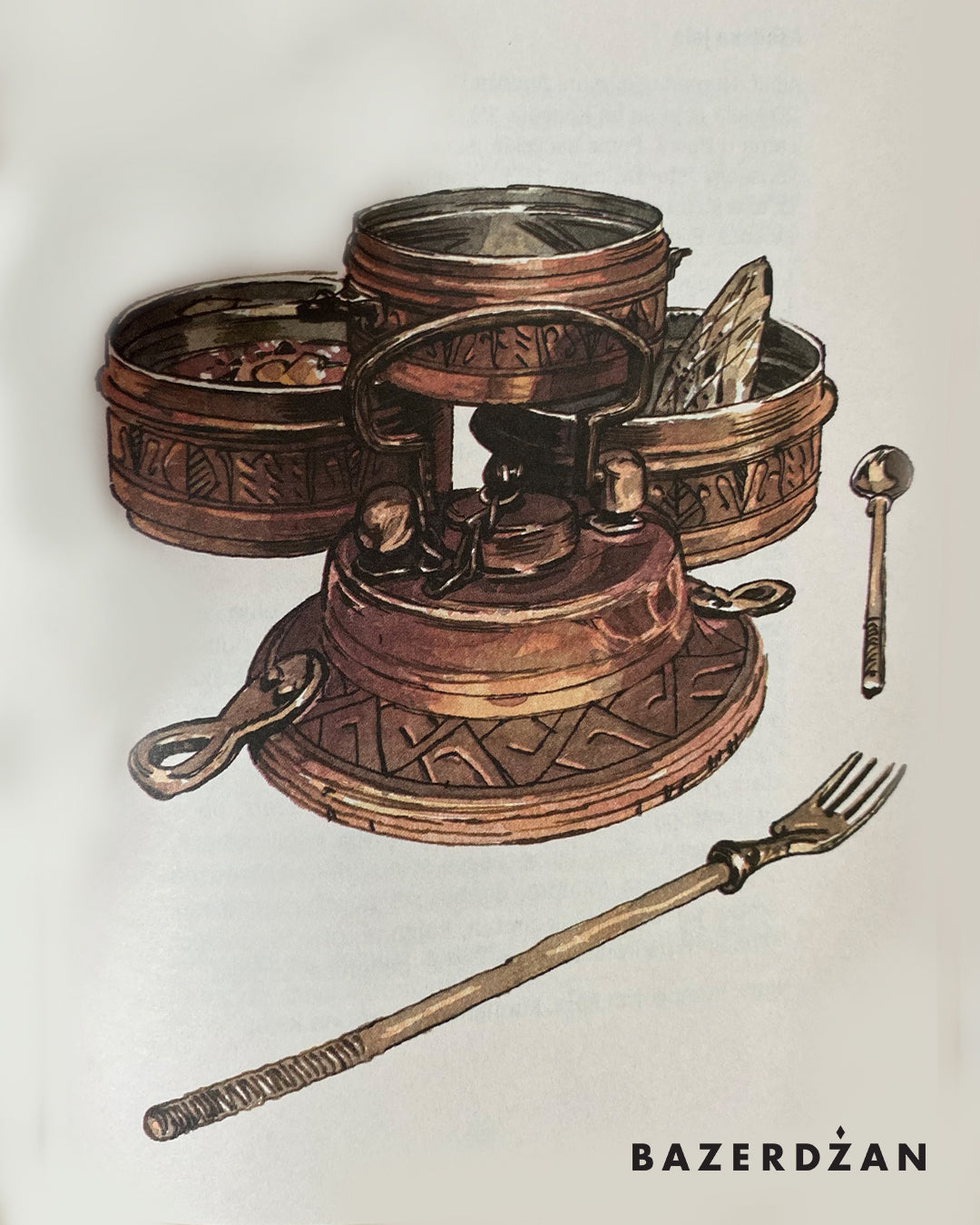 "Bosnian cuisine" by Muamer Spahić - Bazerdzan
