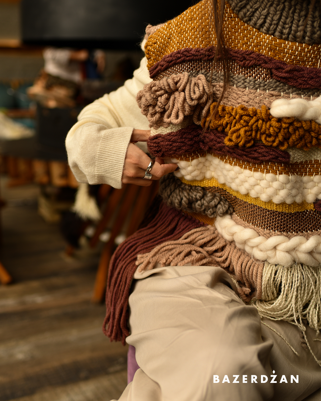 Multicolor Knitted Vest