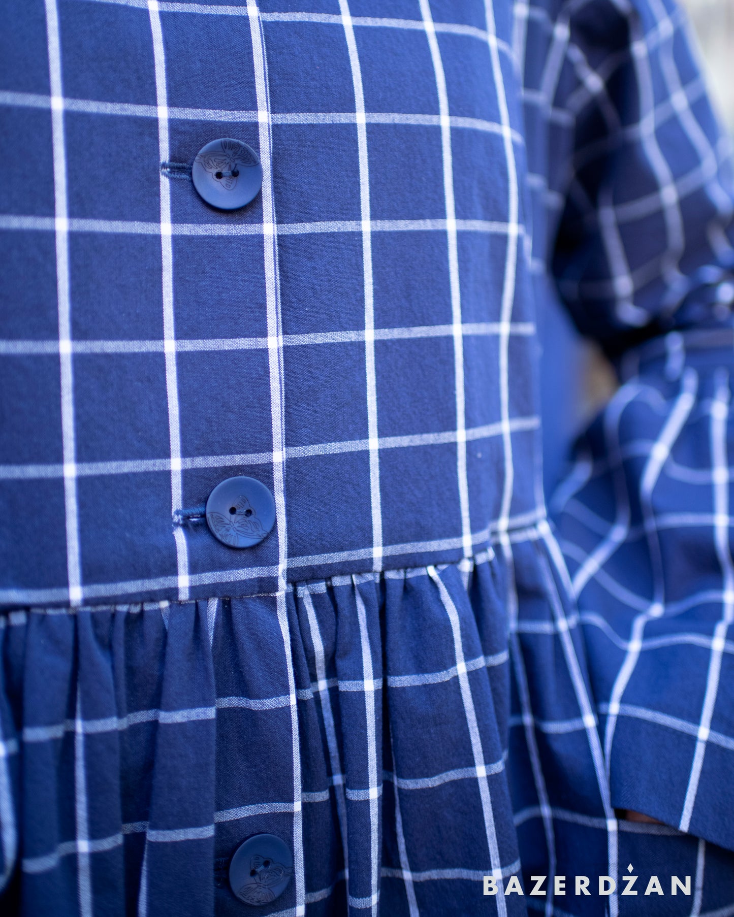 Checkered Spring Coat
