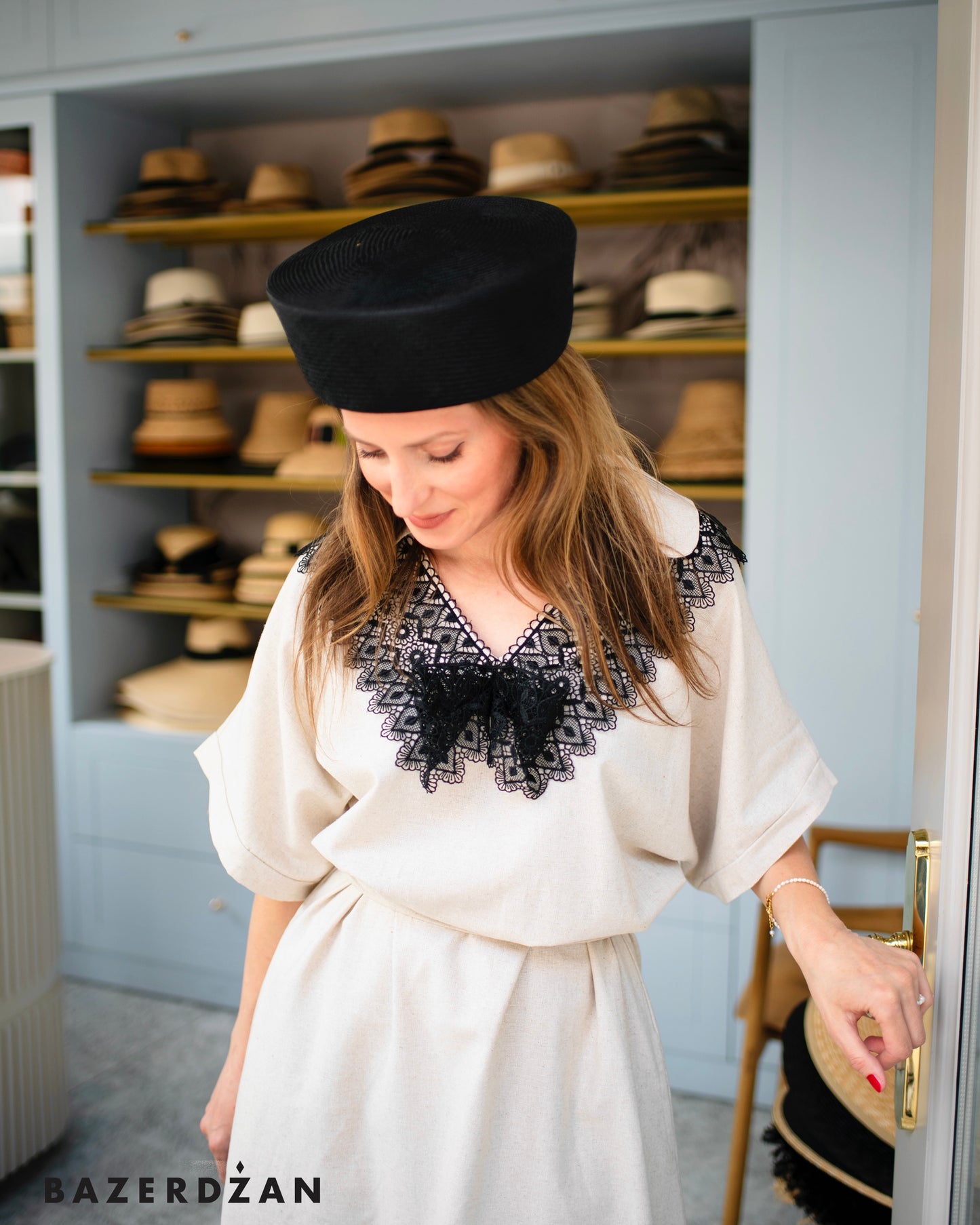 Asymmetric Chic Dress with Lace