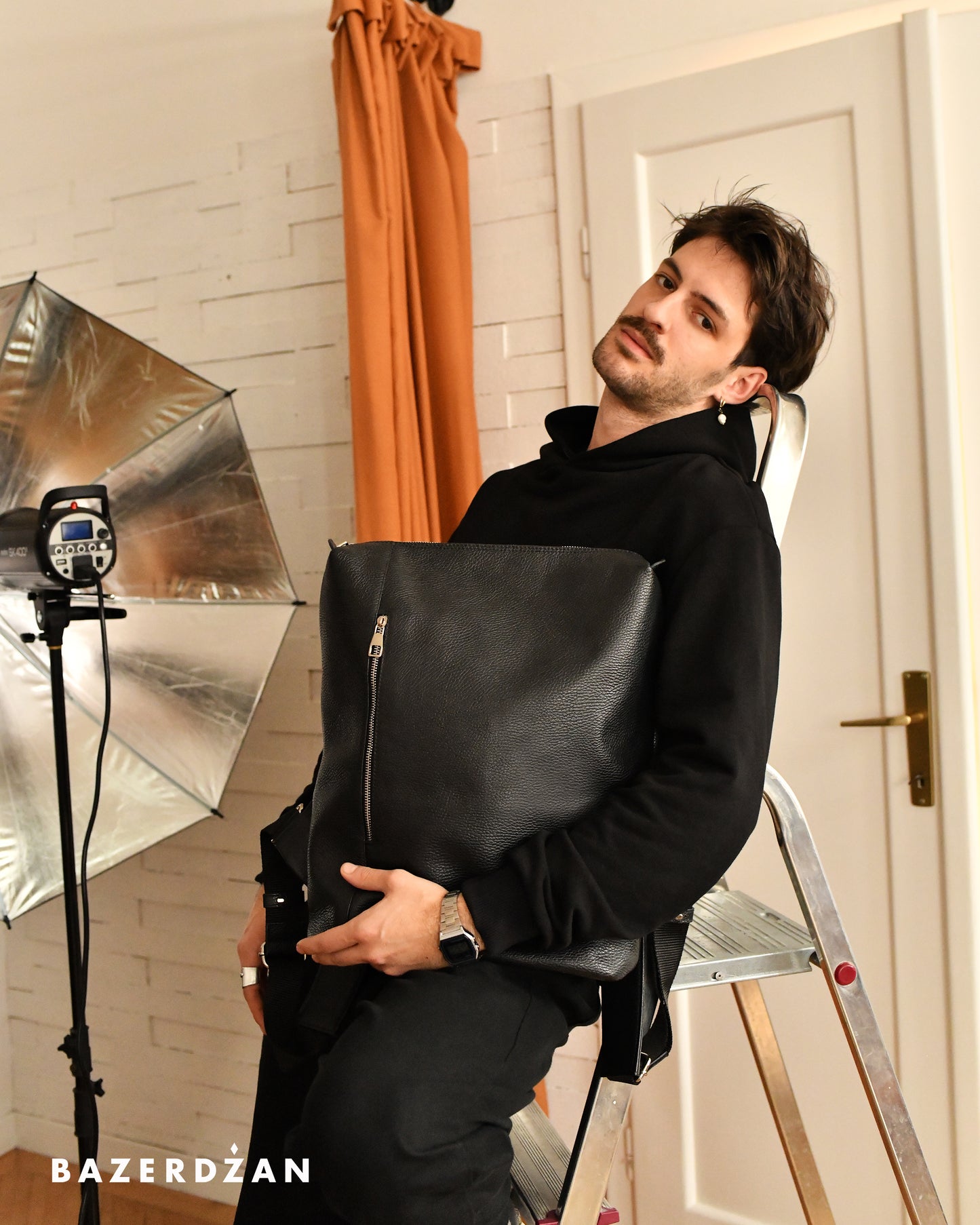 Leather Backpack One For Men