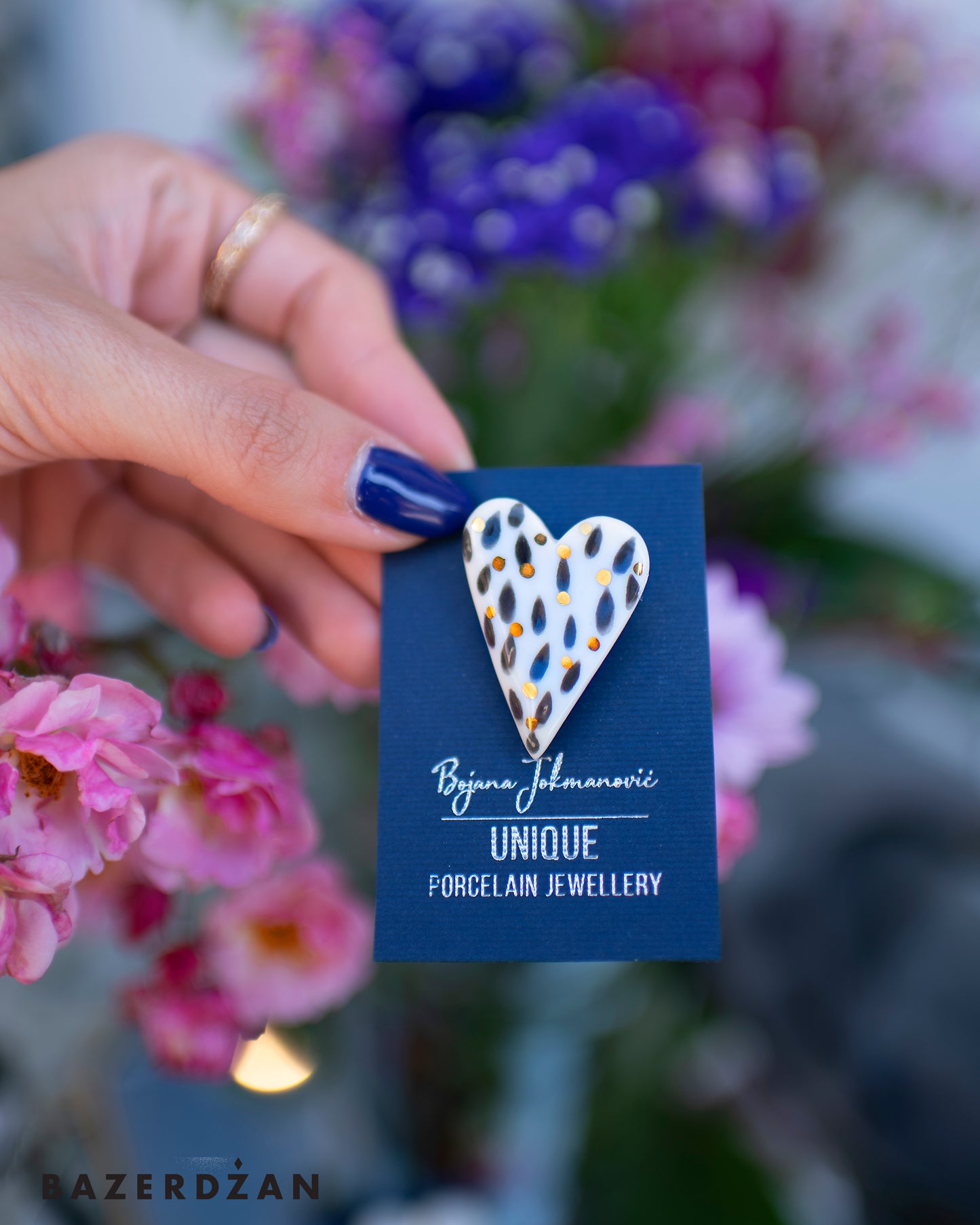 Heart Brooch