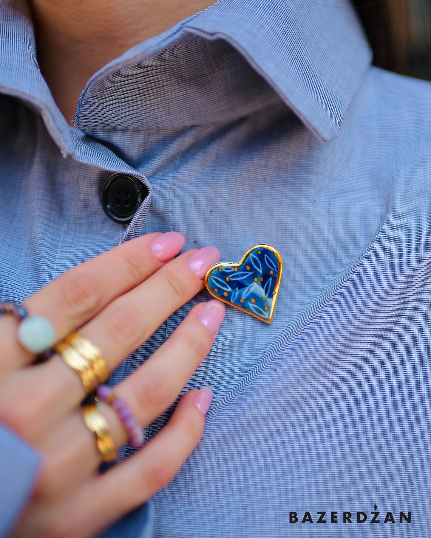 Heart Brooch
