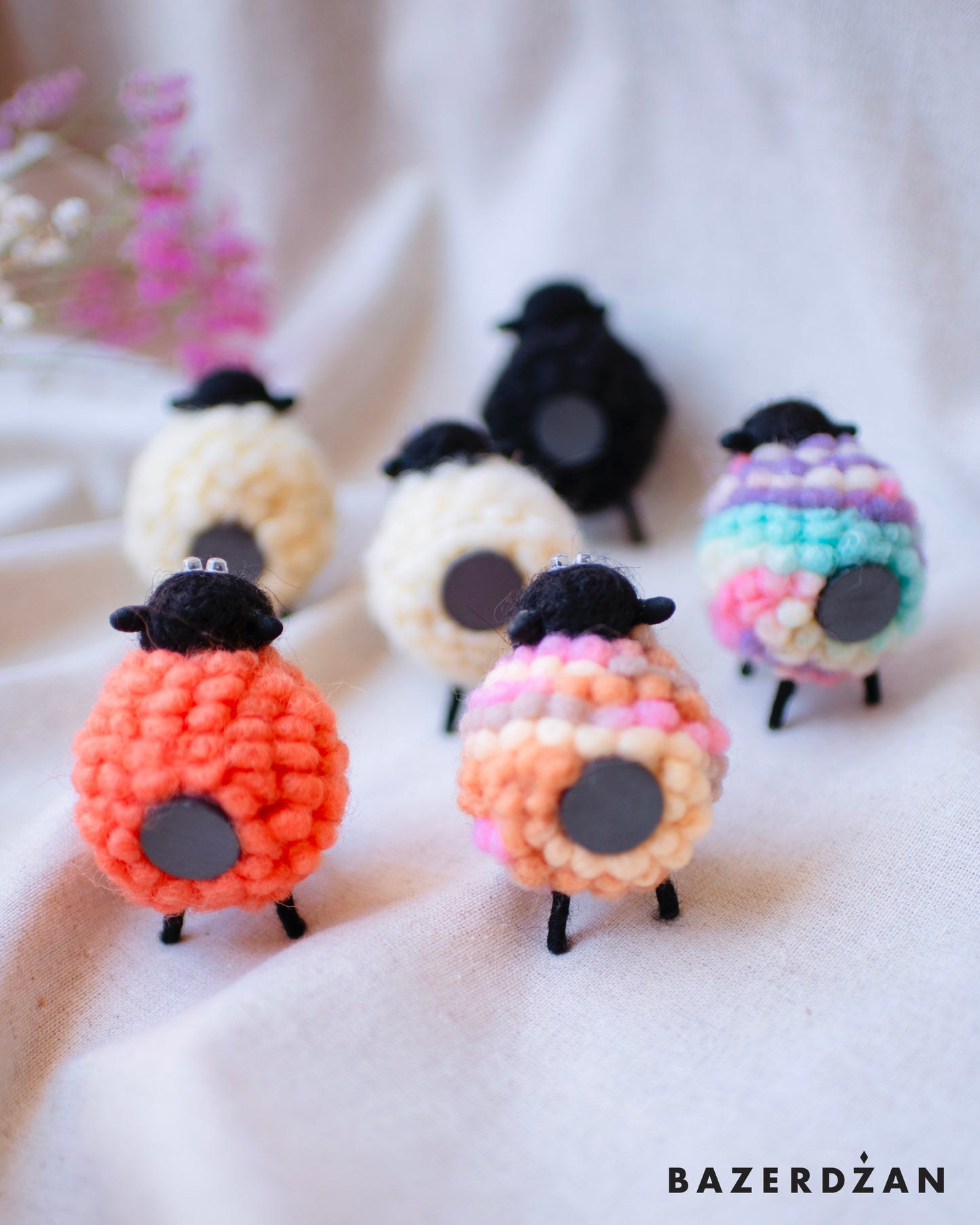 Sheep Wool Magnet