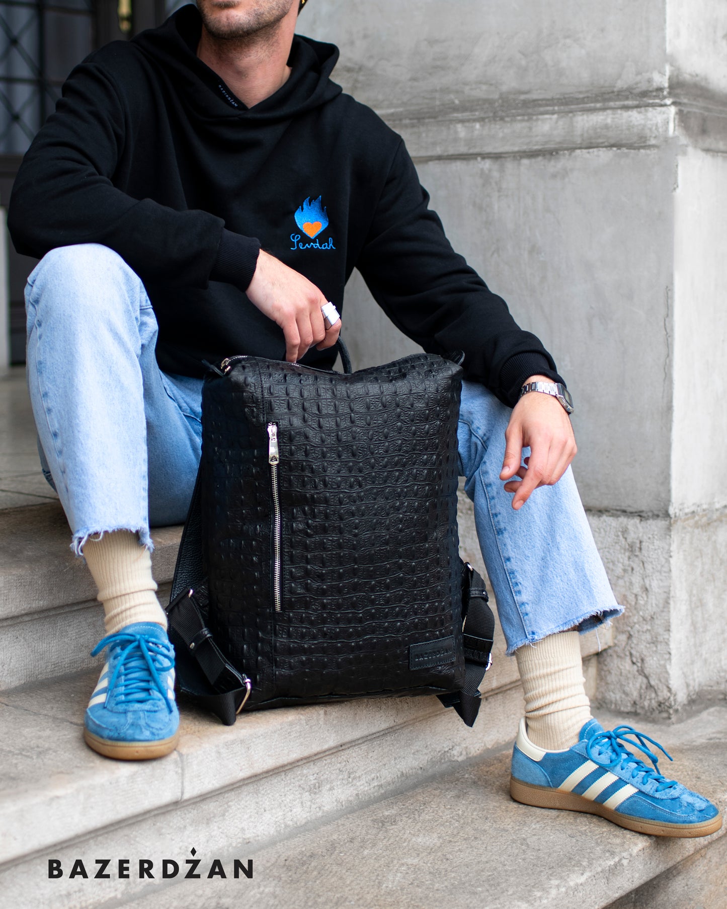 Leather Backpack One For Men
