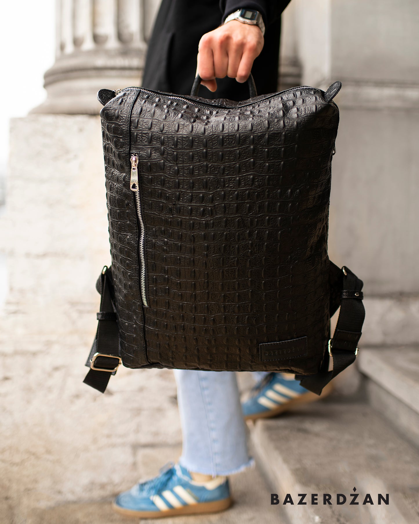 Leather Backpack One For Men