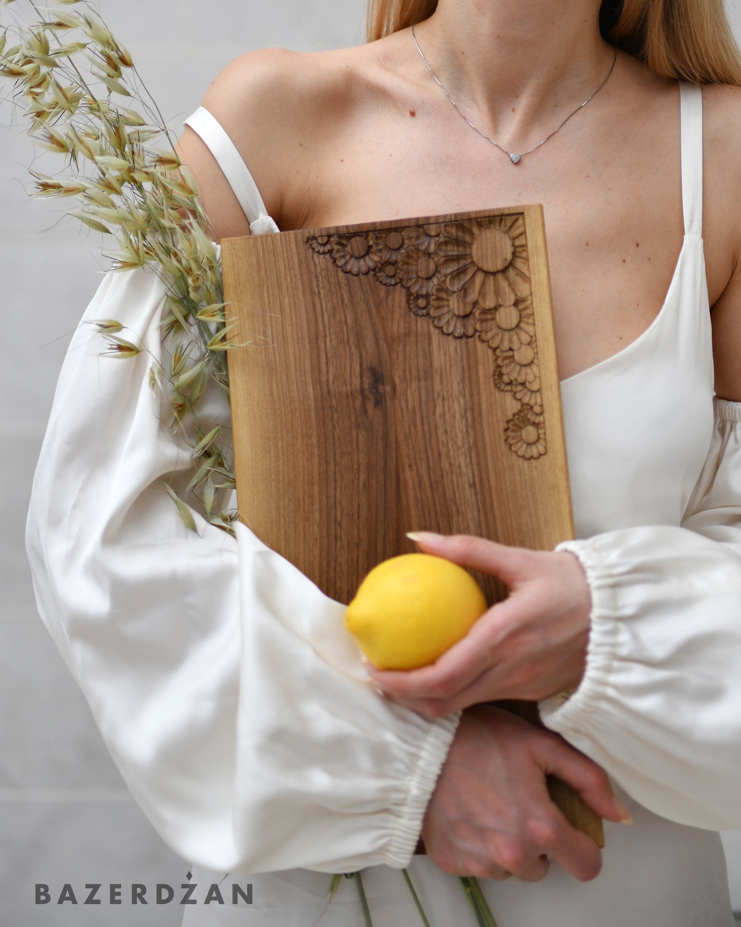 Hand Carved Wooden Board Cvat by Civilisation