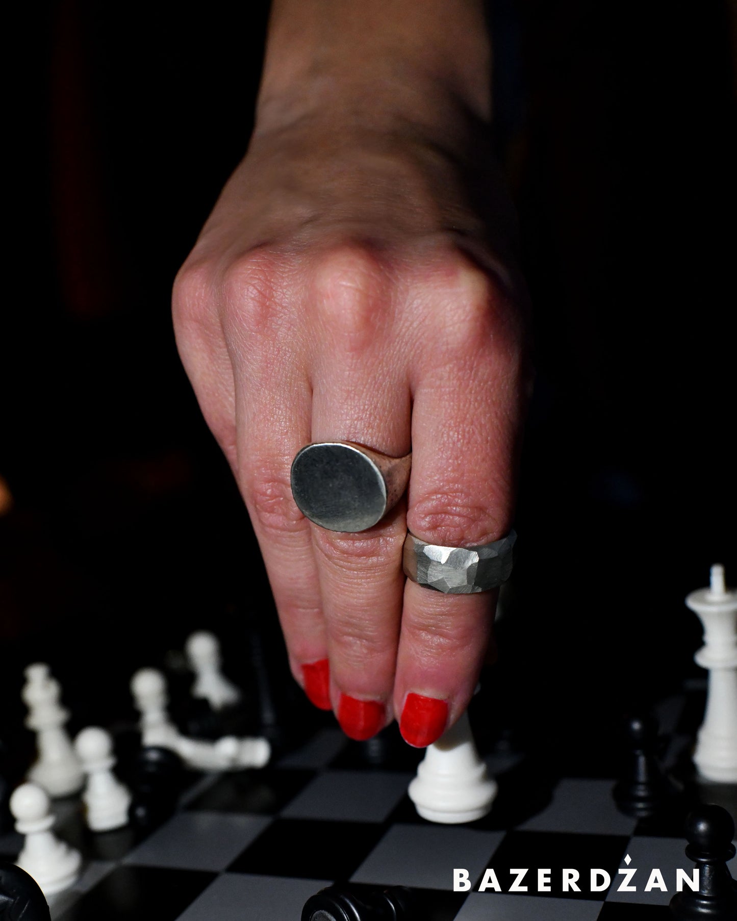 Silver Ring Simple 2 by Elird