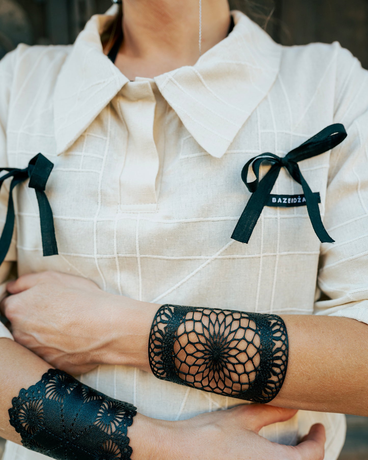 Crochet-Inspired 3D Printed Bracelet