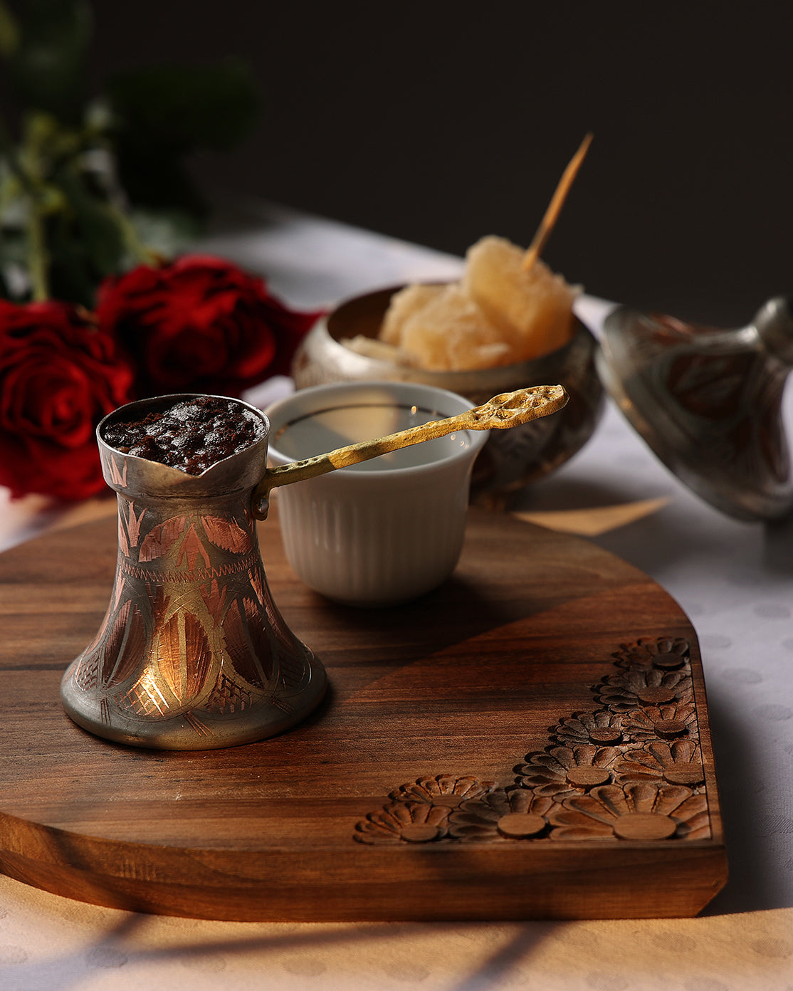 Hand Carved Wooden Board Livada by Civilisation