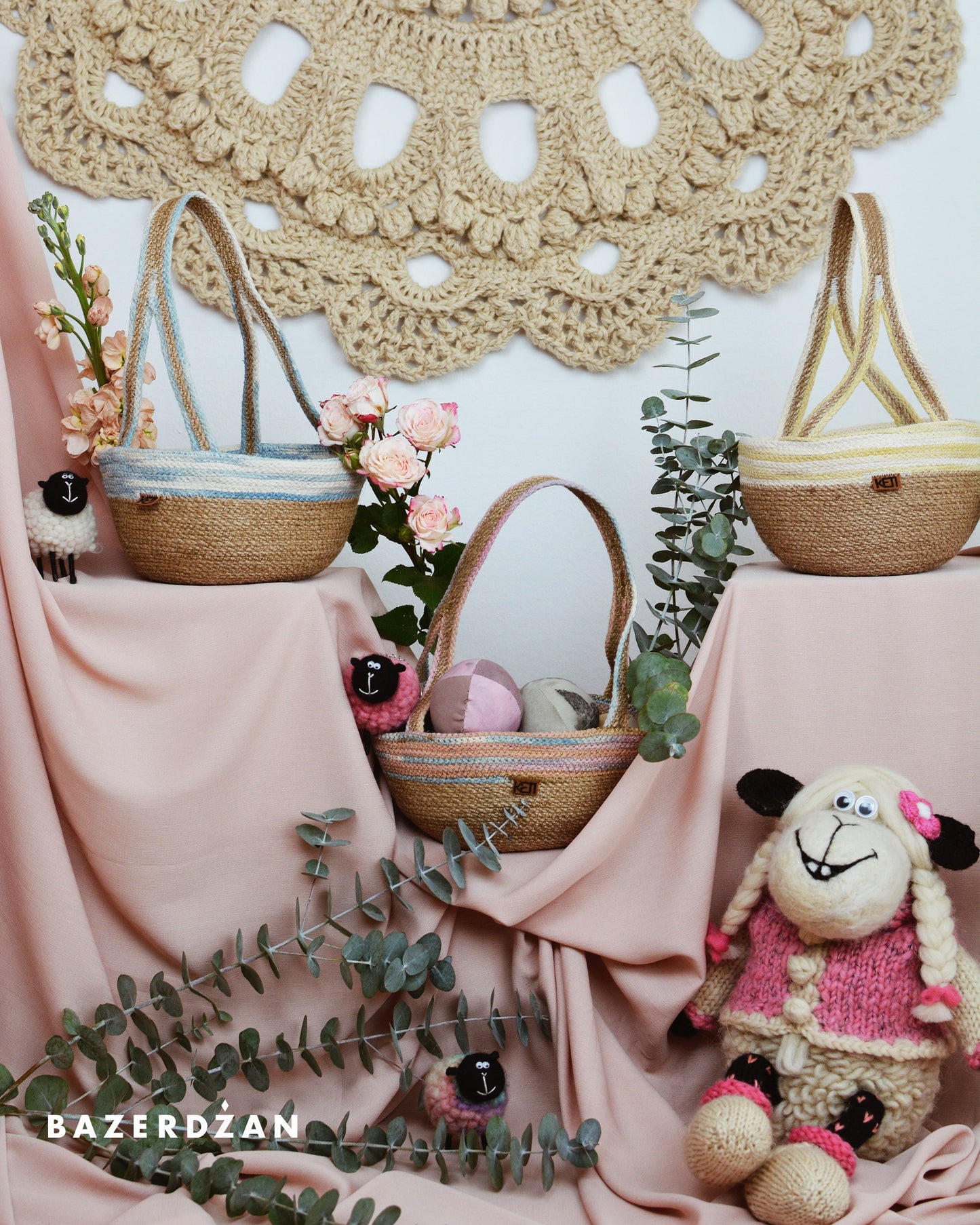 Rope Basket by Keti Handmade