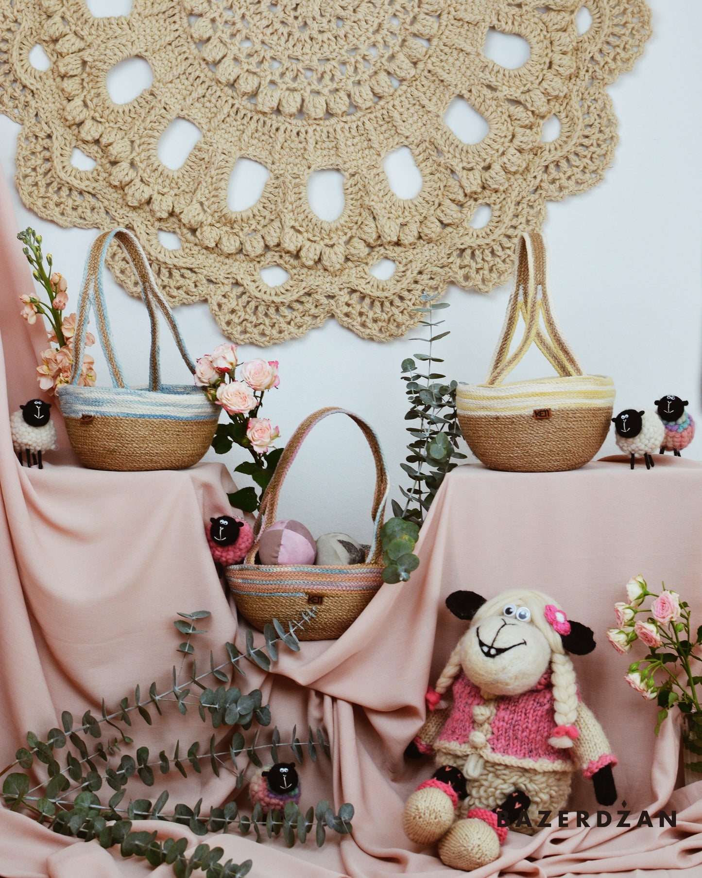 Rope Basket by Keti Handmade