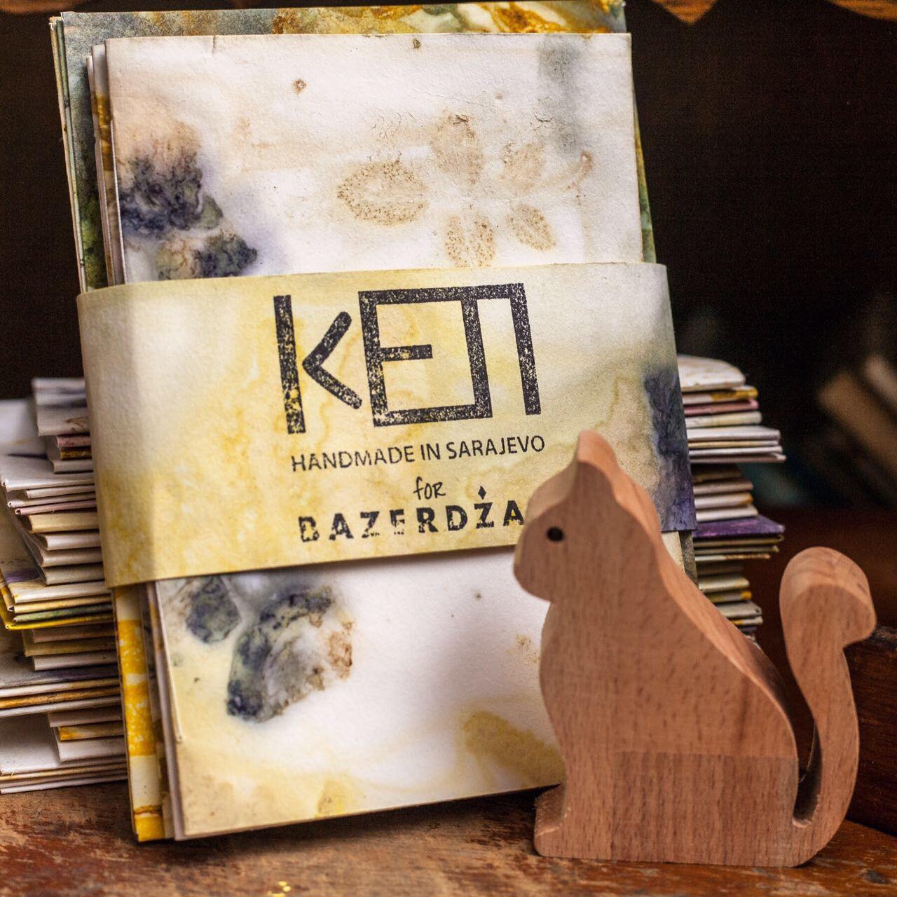 Eco Print Gift Cards - Bazerdzan