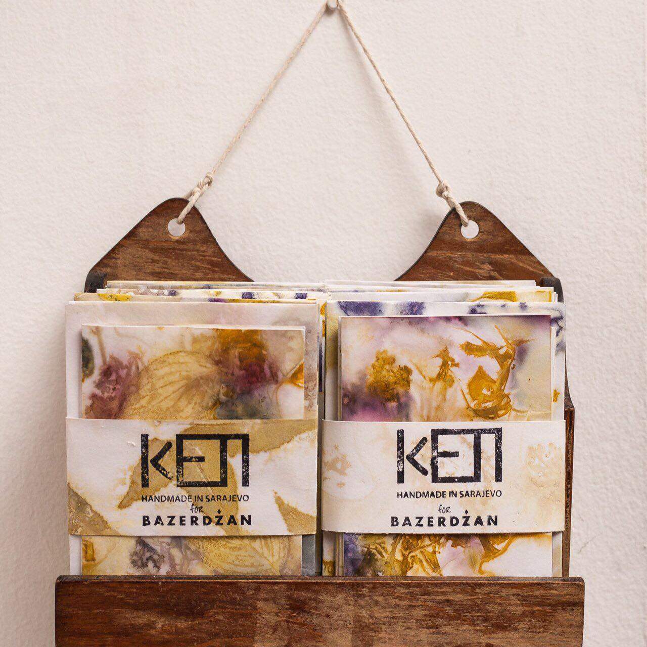 Eco Print Gift Cards - Bazerdzan