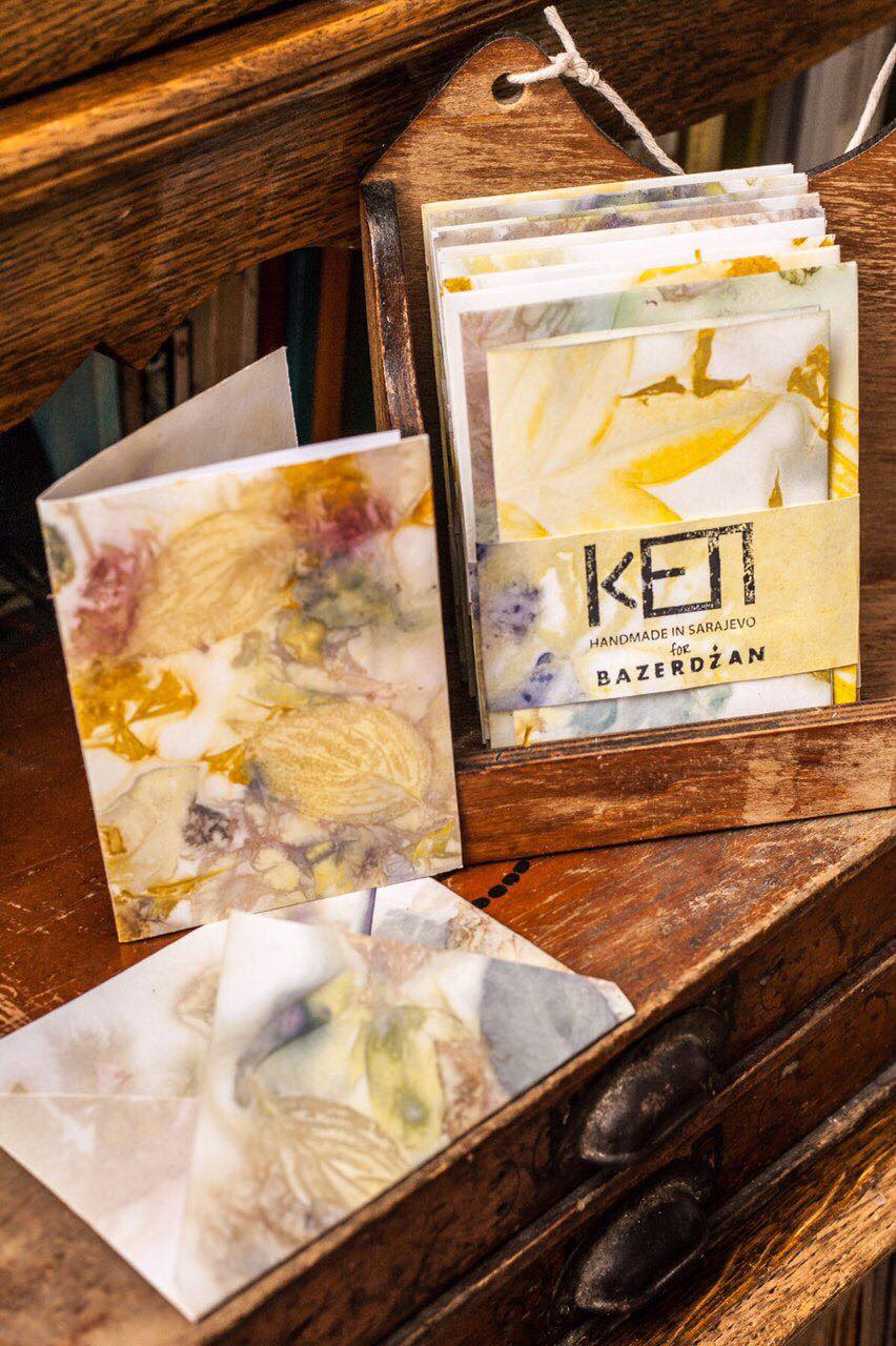 Eco Print Gift Cards - Bazerdzan