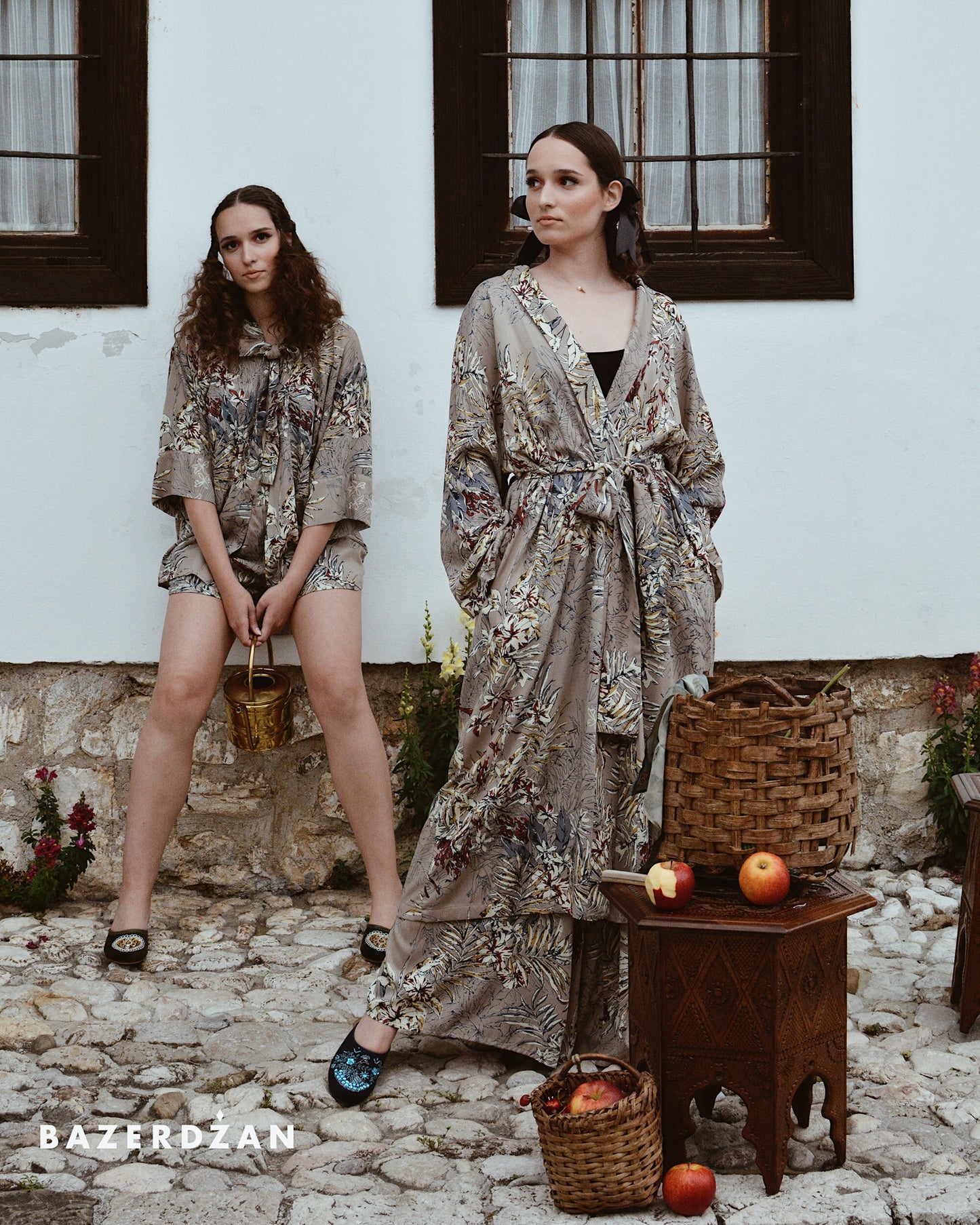 Floral Cardigan by Bazerdzan Wear