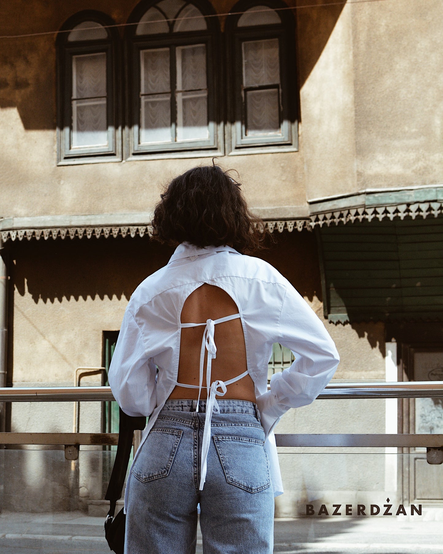 Open Back Blouse