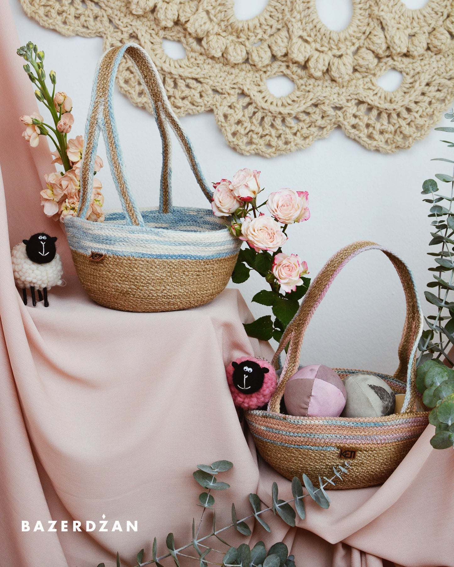 Rope Basket by Keti Handmade
