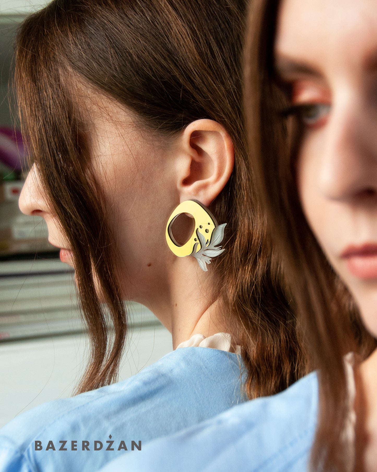 Handmade Earrings "Fairy - Plant" by IvyQ