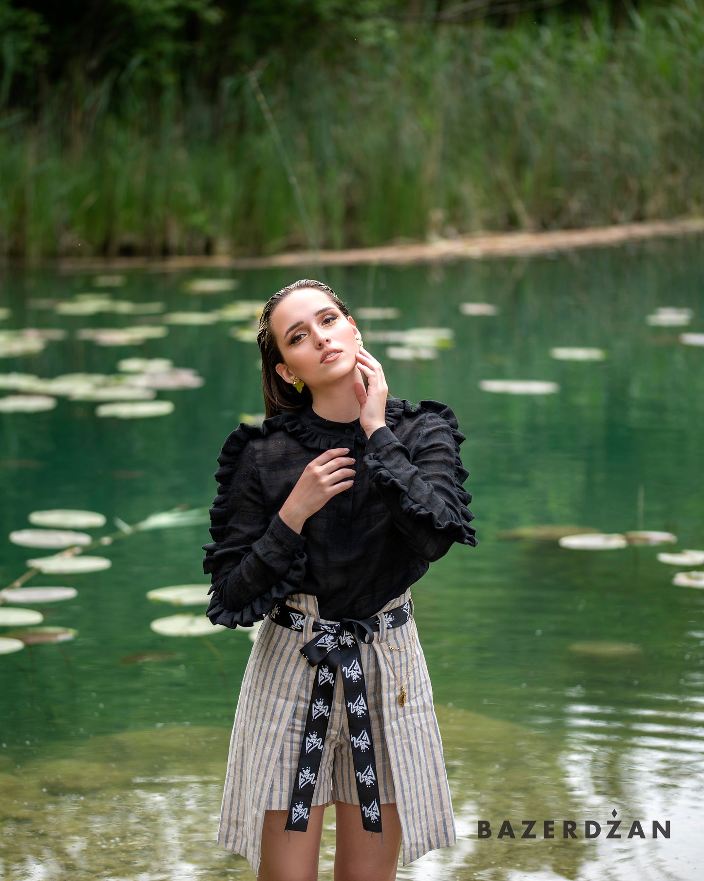 Frill blouse - Bazerdzan
