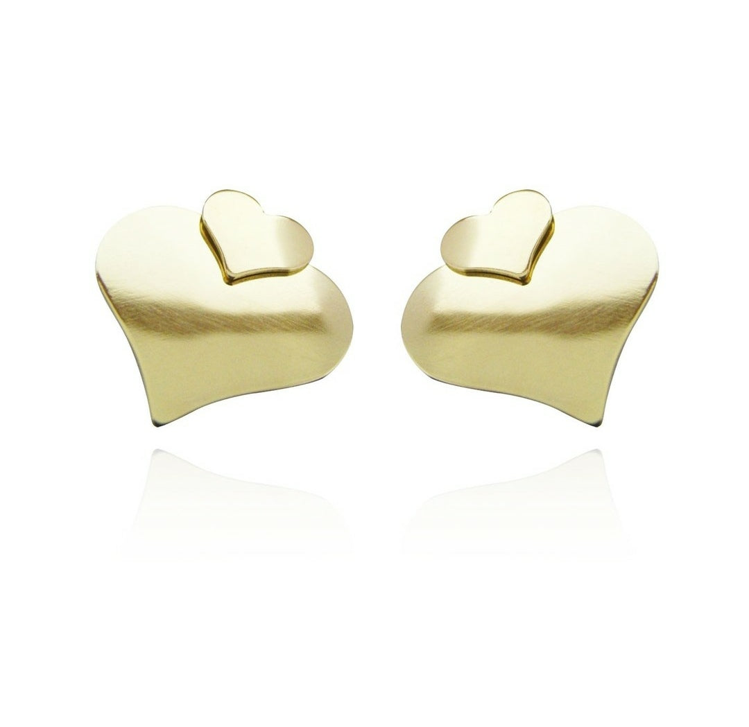 Heart Earrings by Natasha Rubis
