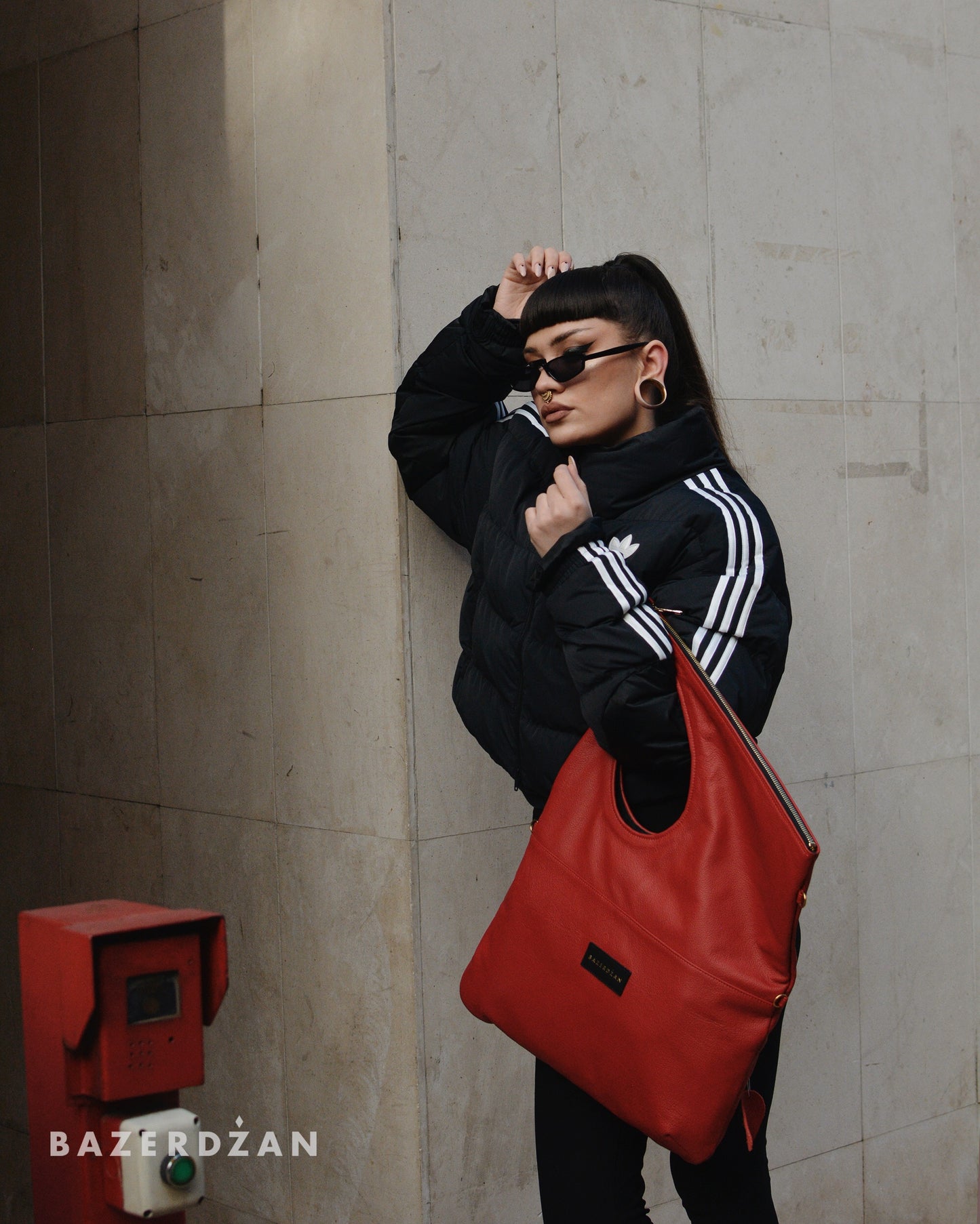 Baklava Bag, leather (different colors) - Bazerdzan