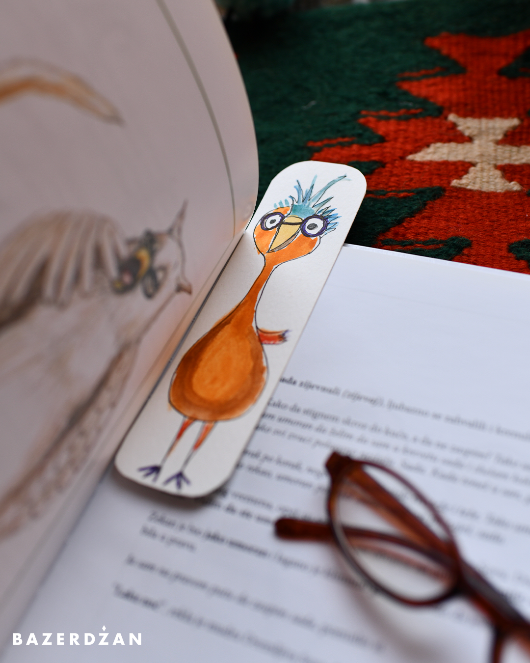 Hand-painted bookmarks for children - Bazerdzan