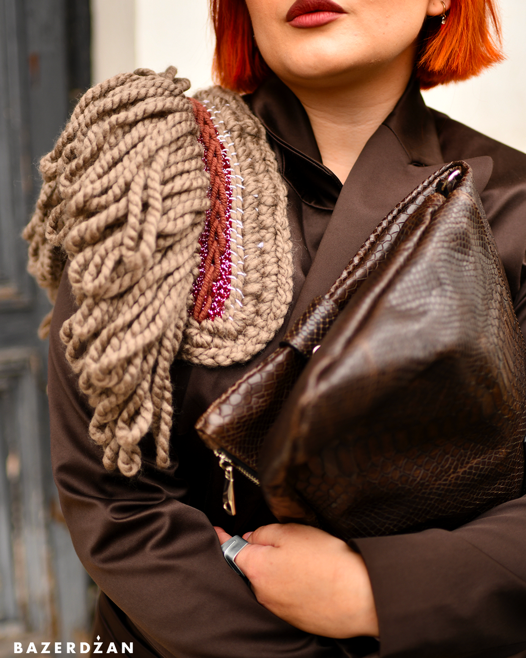 Chocolate Brown Blazer