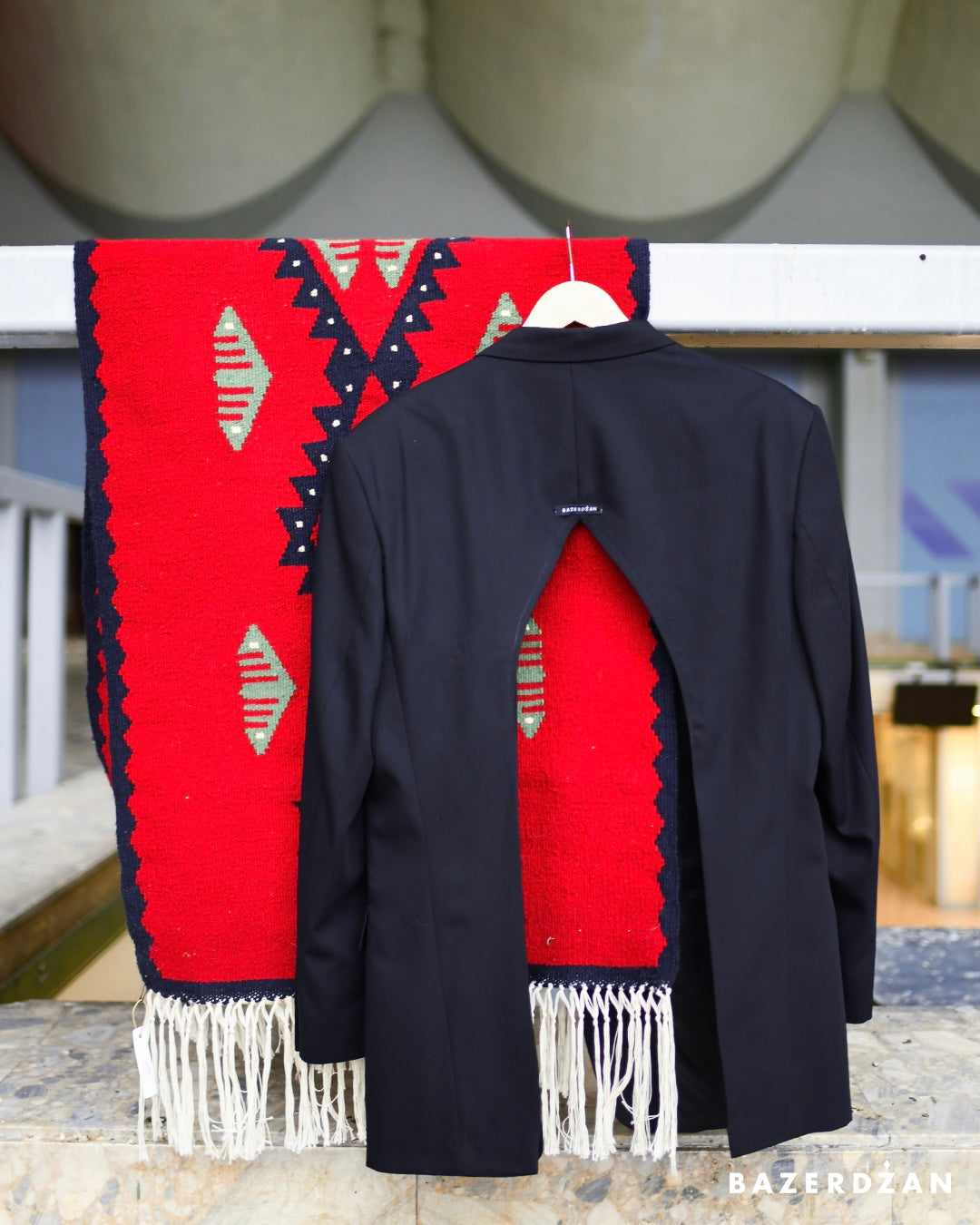 Backless Thrift Flip Blazer