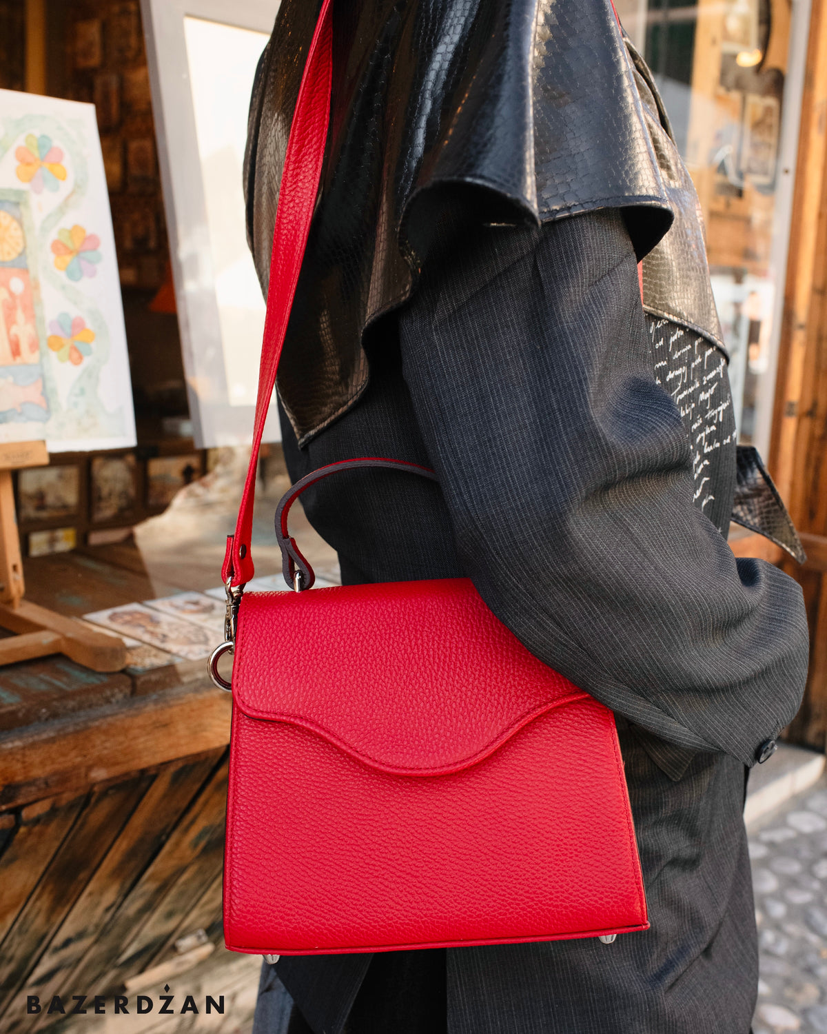 Grandma Bag - Red - Bazerdzan