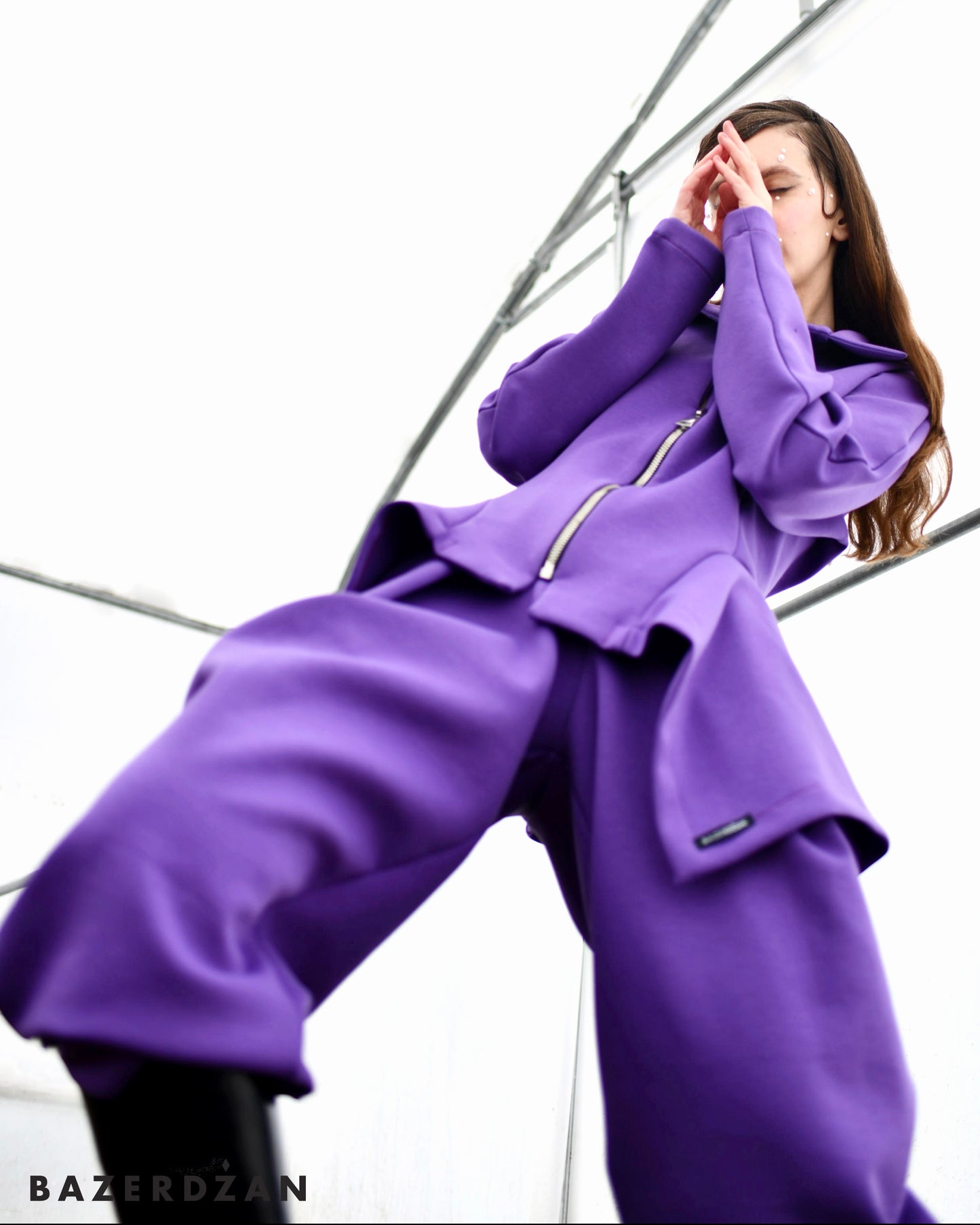 VATRA pants in purple
