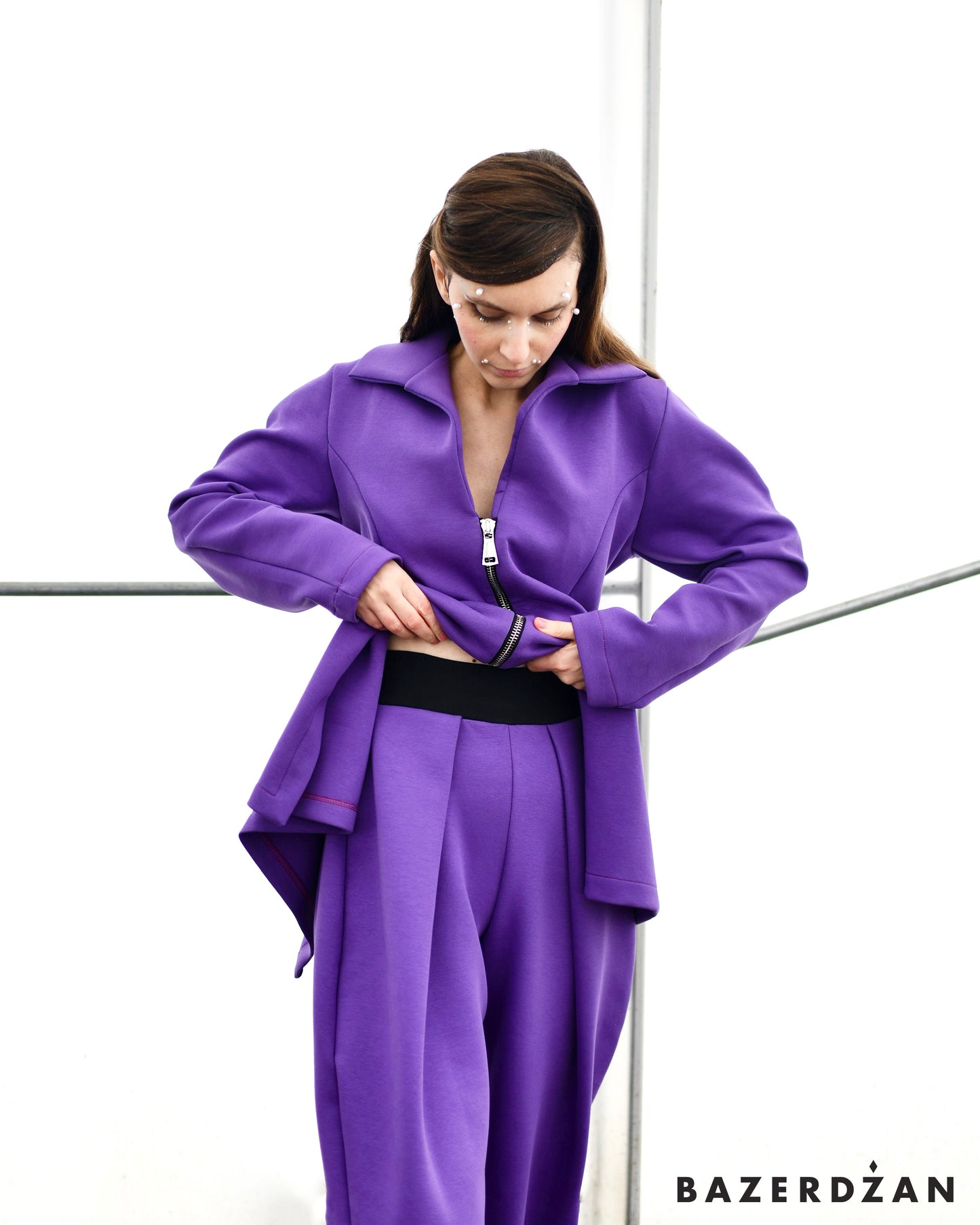 VATRA pants in purple