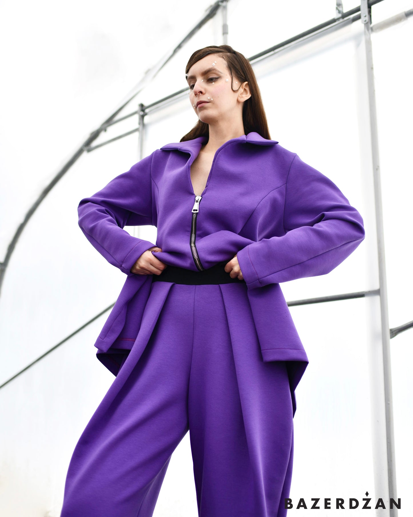 VATRA pants in purple