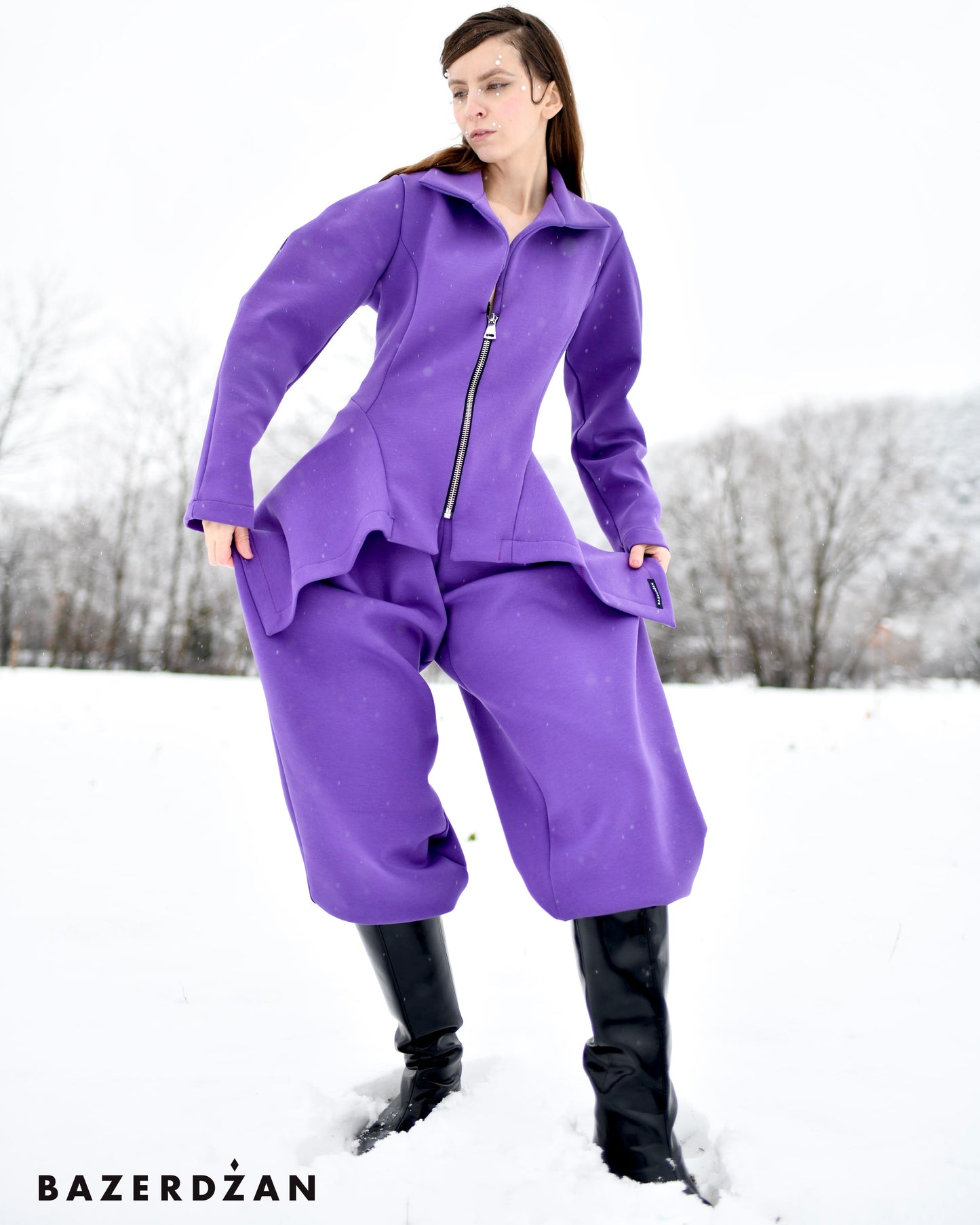 VATRA jacket in purple