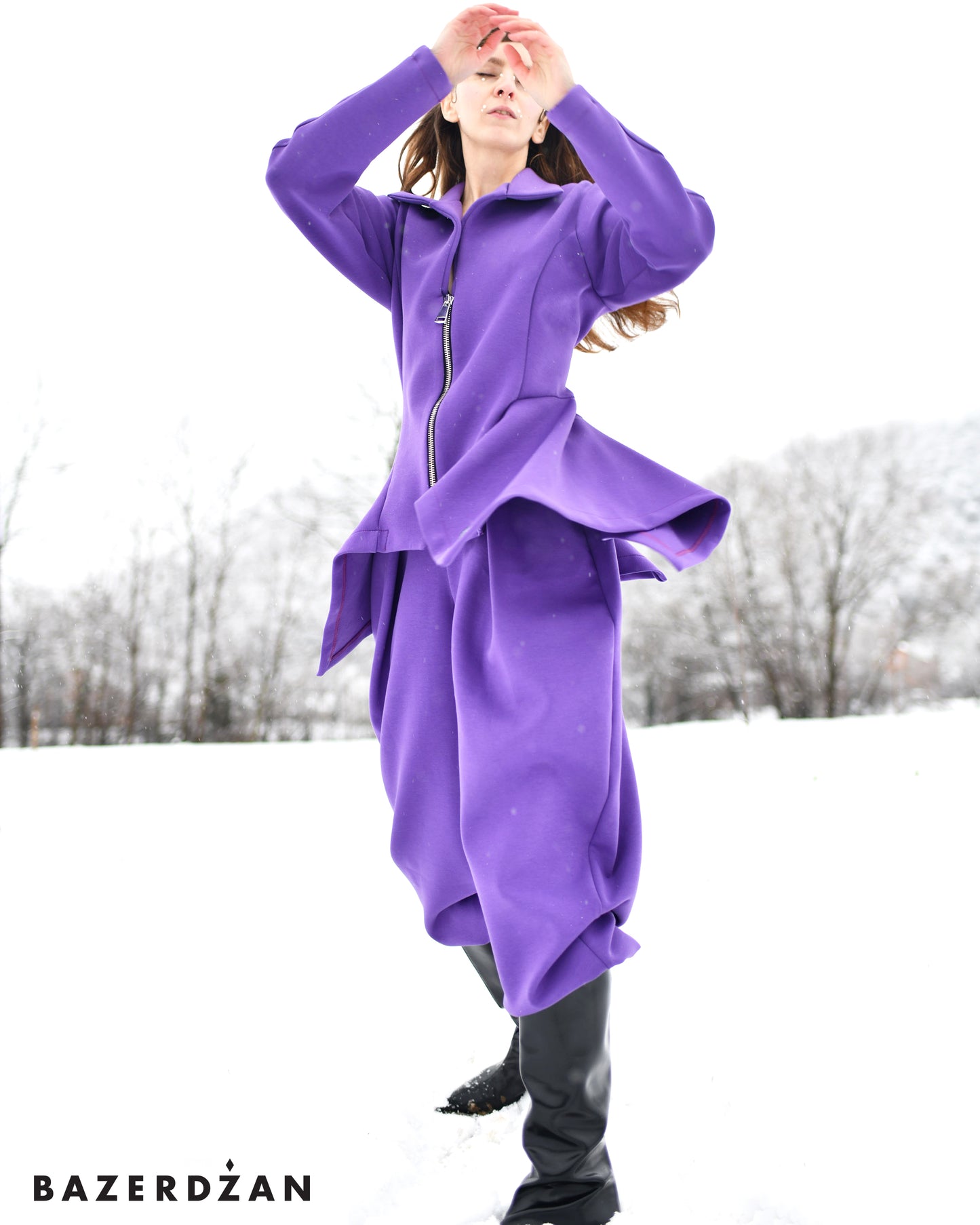 VATRA jacket in purple