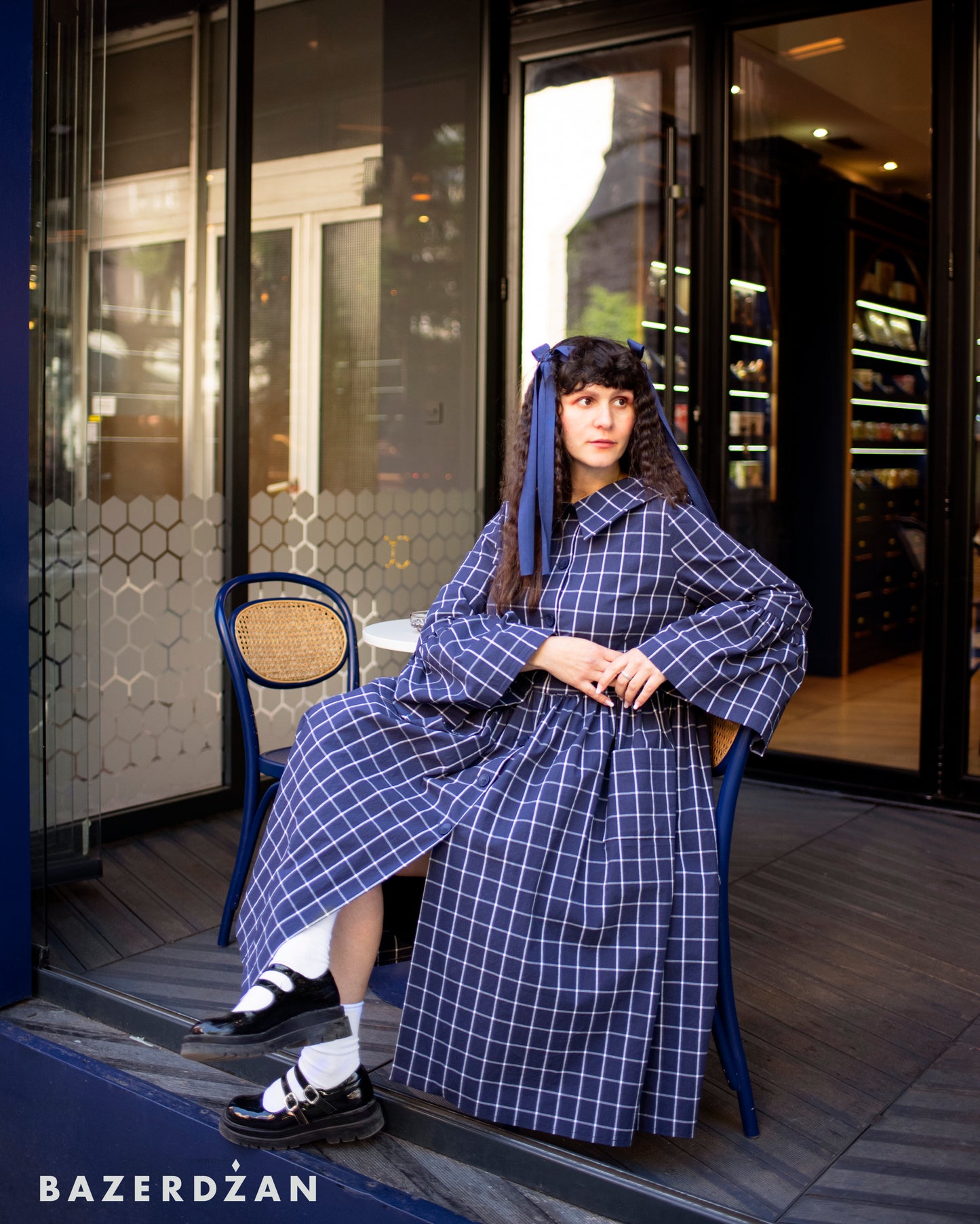 Checkered Spring Coat