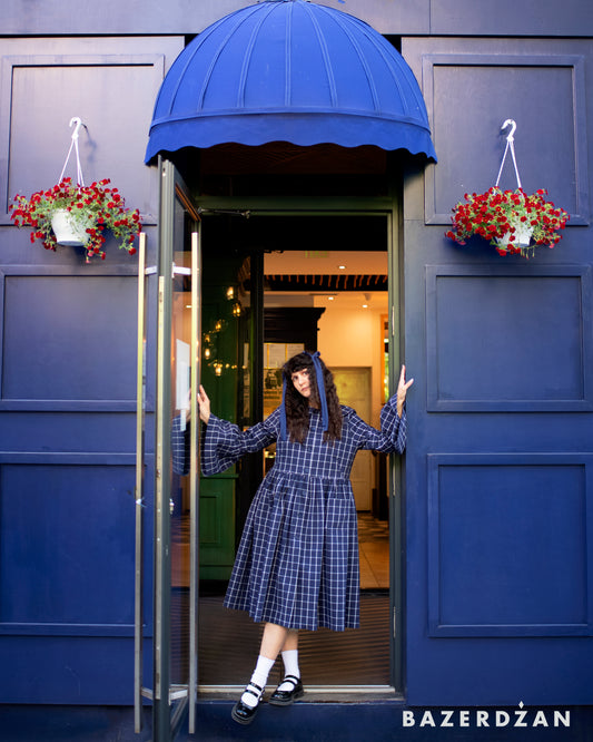 Checkered Spring Coat