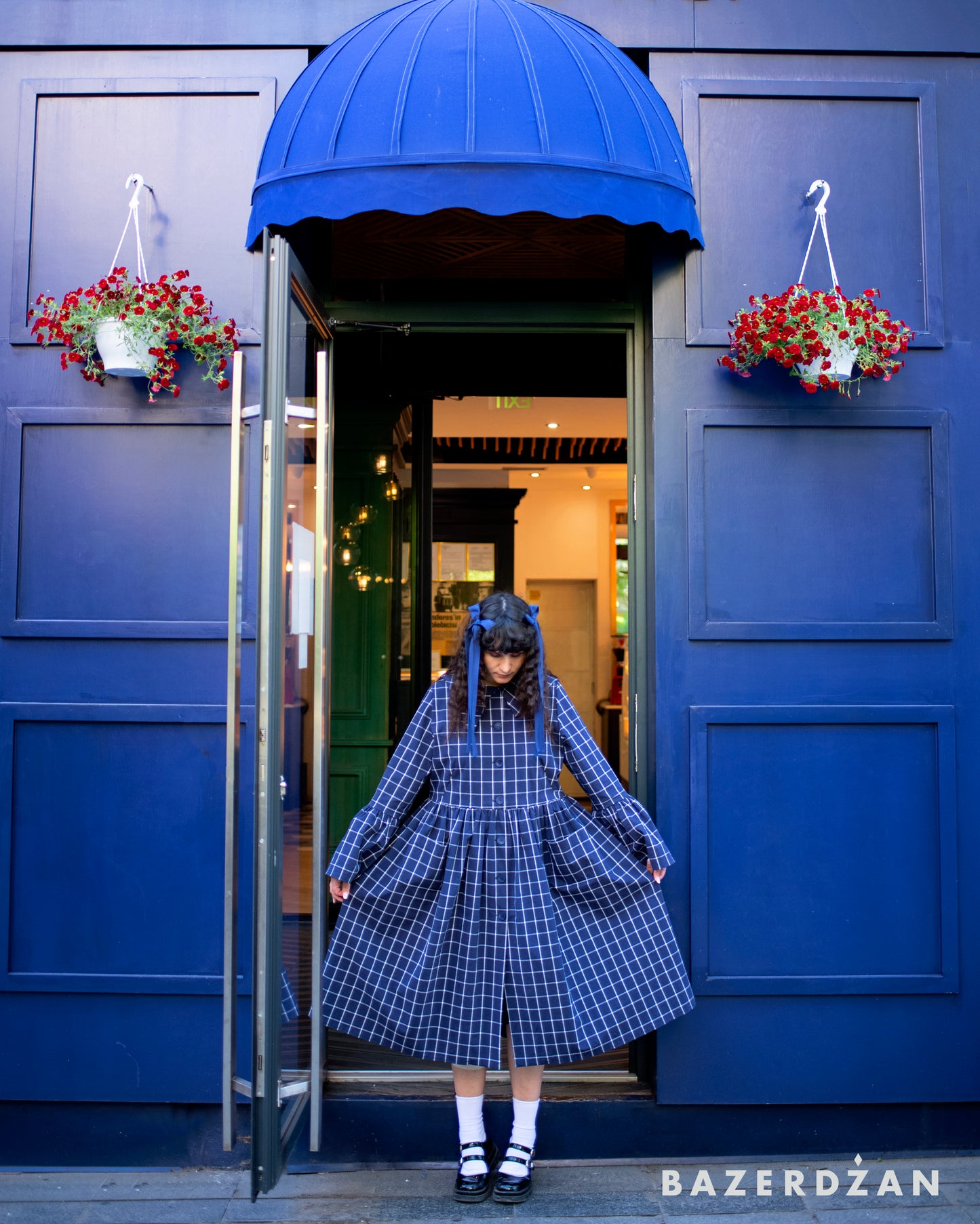 Checkered Spring Coat