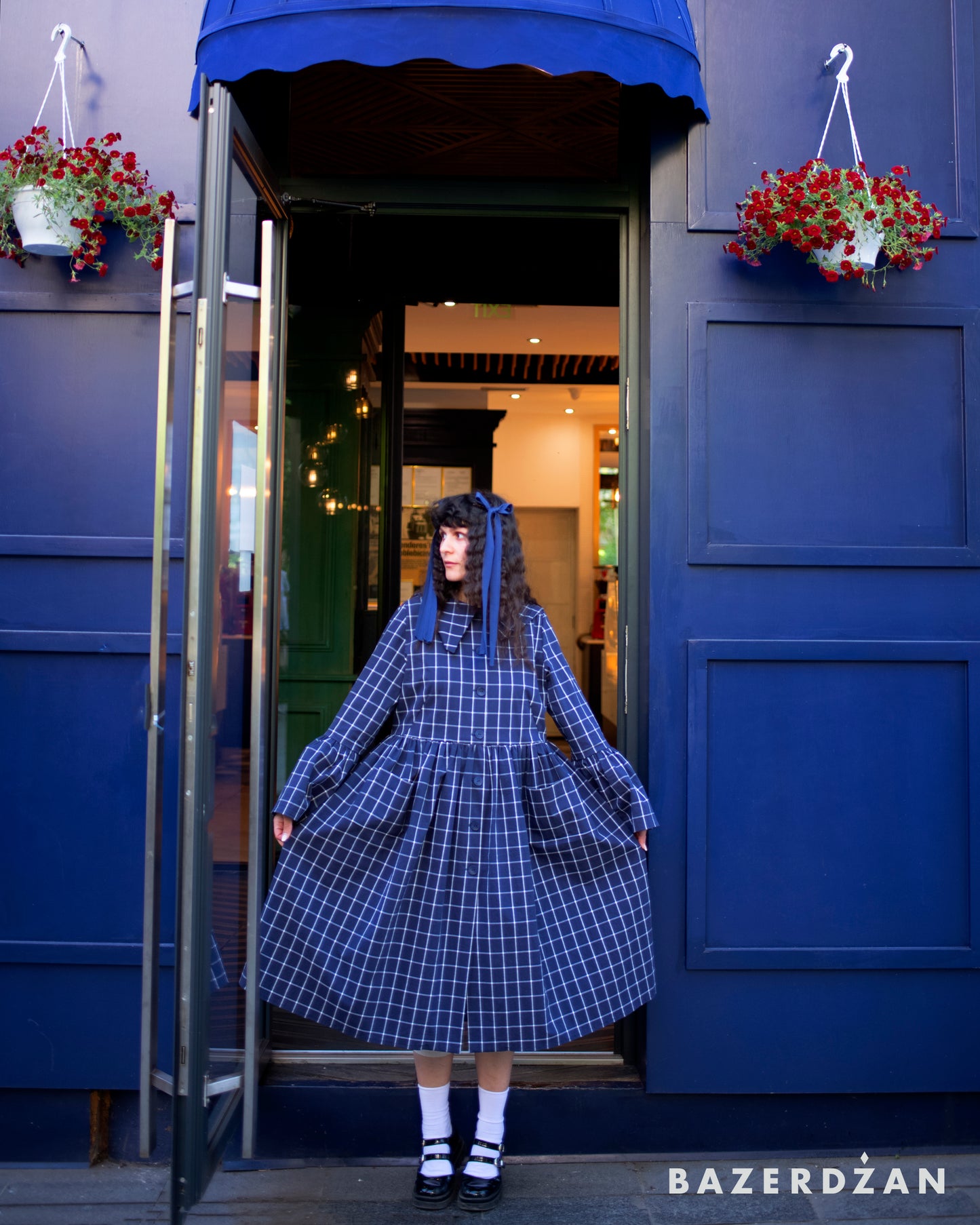 Checkered Spring Coat