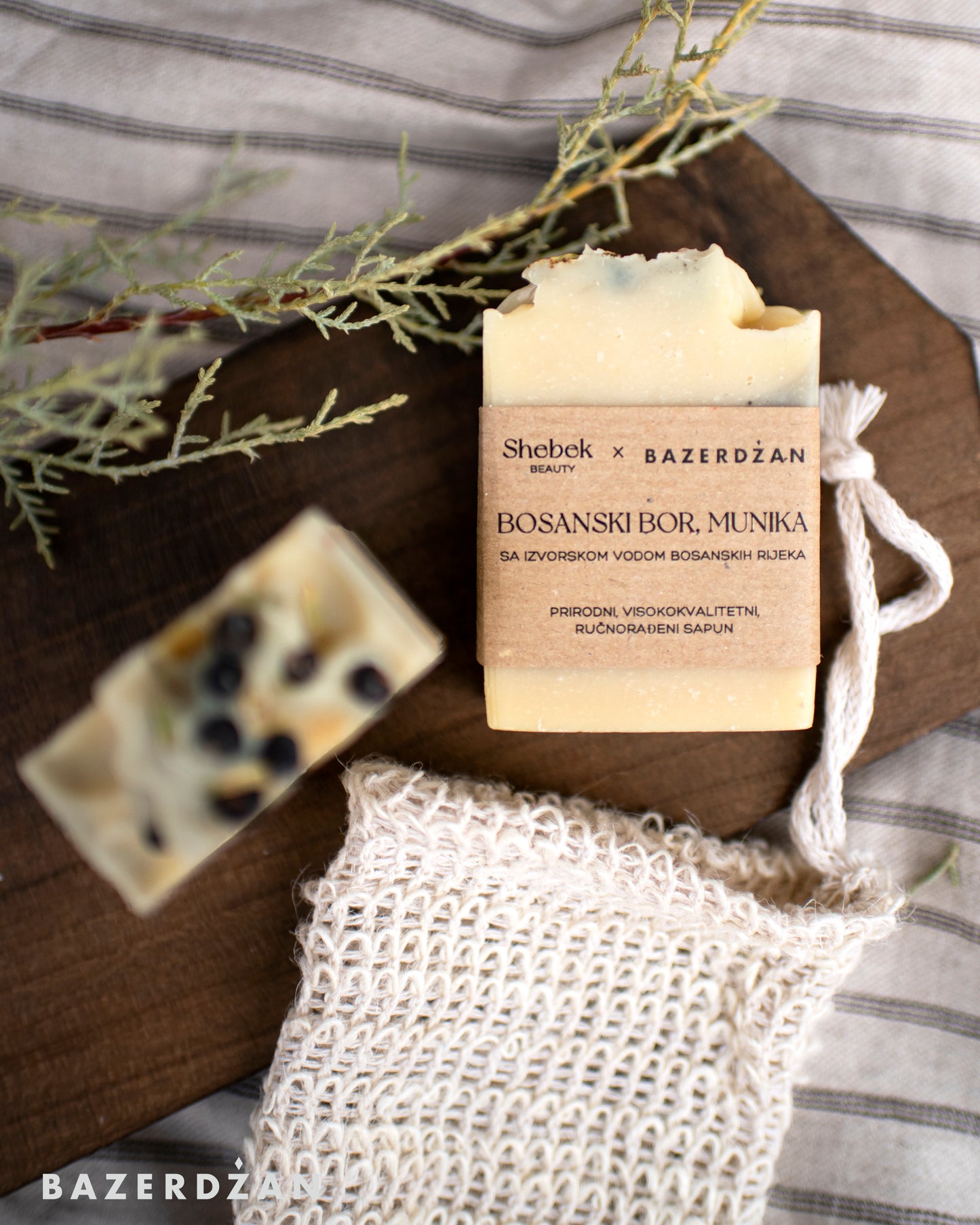 Handcrafted Natural Soap Bosnian Pine