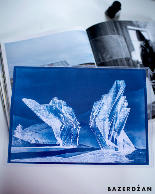 MONUMENT CYANOTYPE