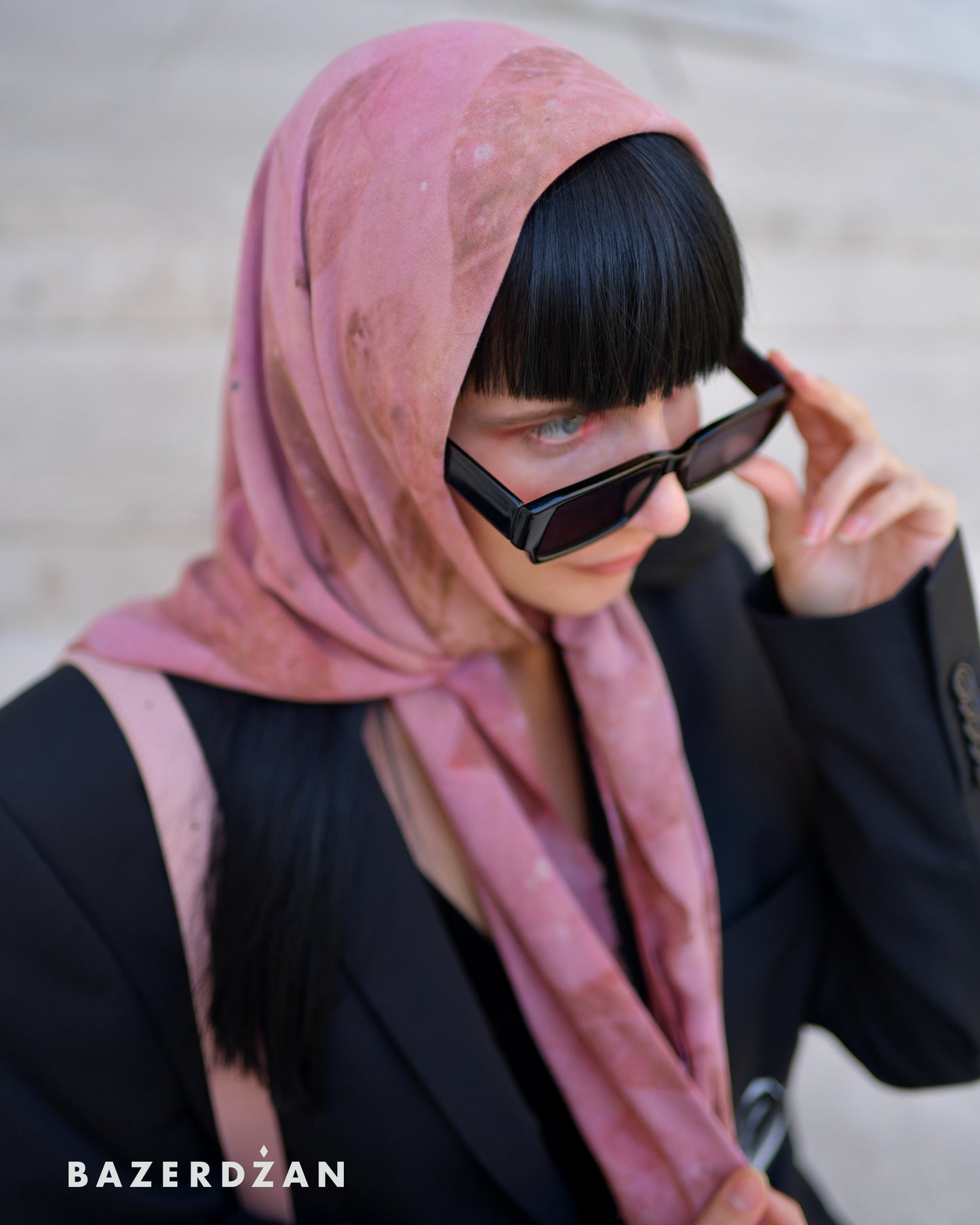 Naturally Dyed Cotton Scarf