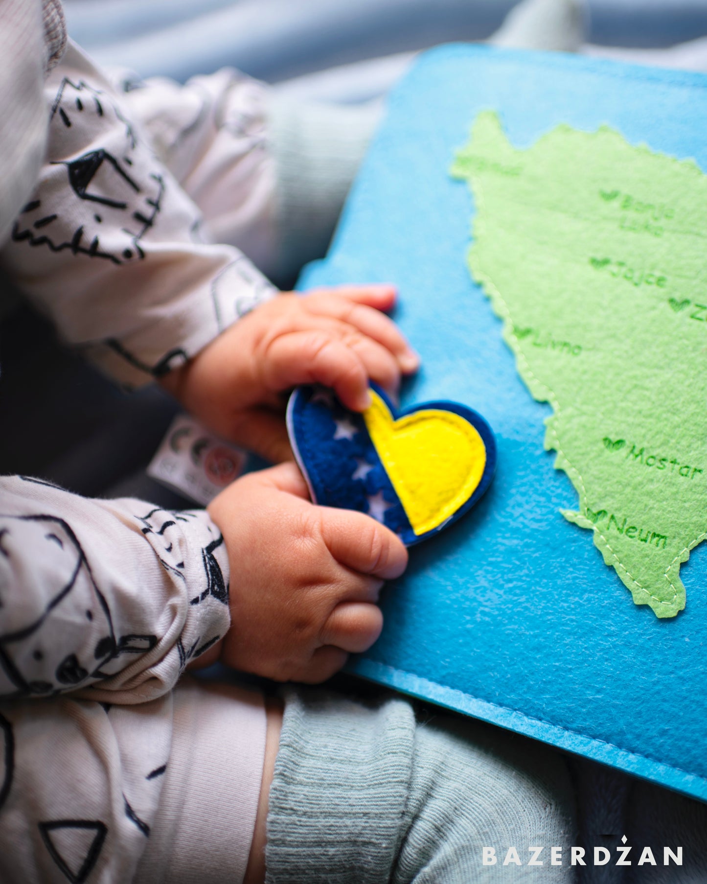 Interactive Soft Book for kids - Bazerdzan