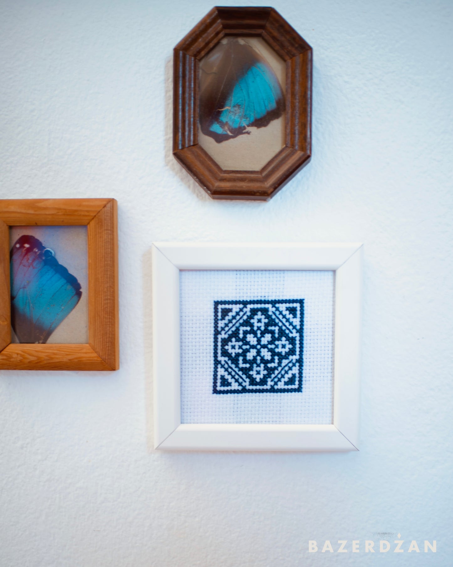 Zmijanje Embroidery framed, mini