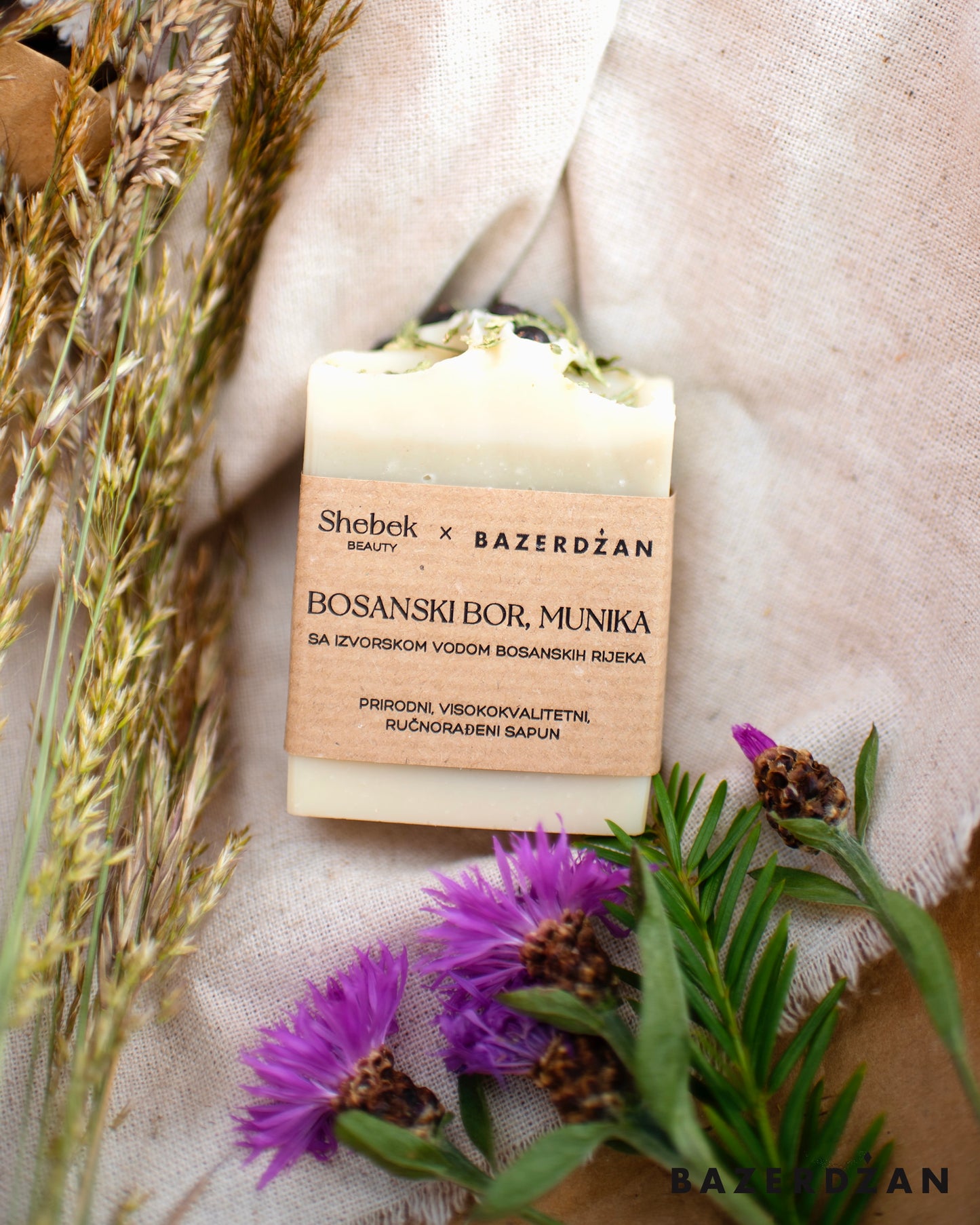 Handcrafted Natural Soap Bosnian Pine