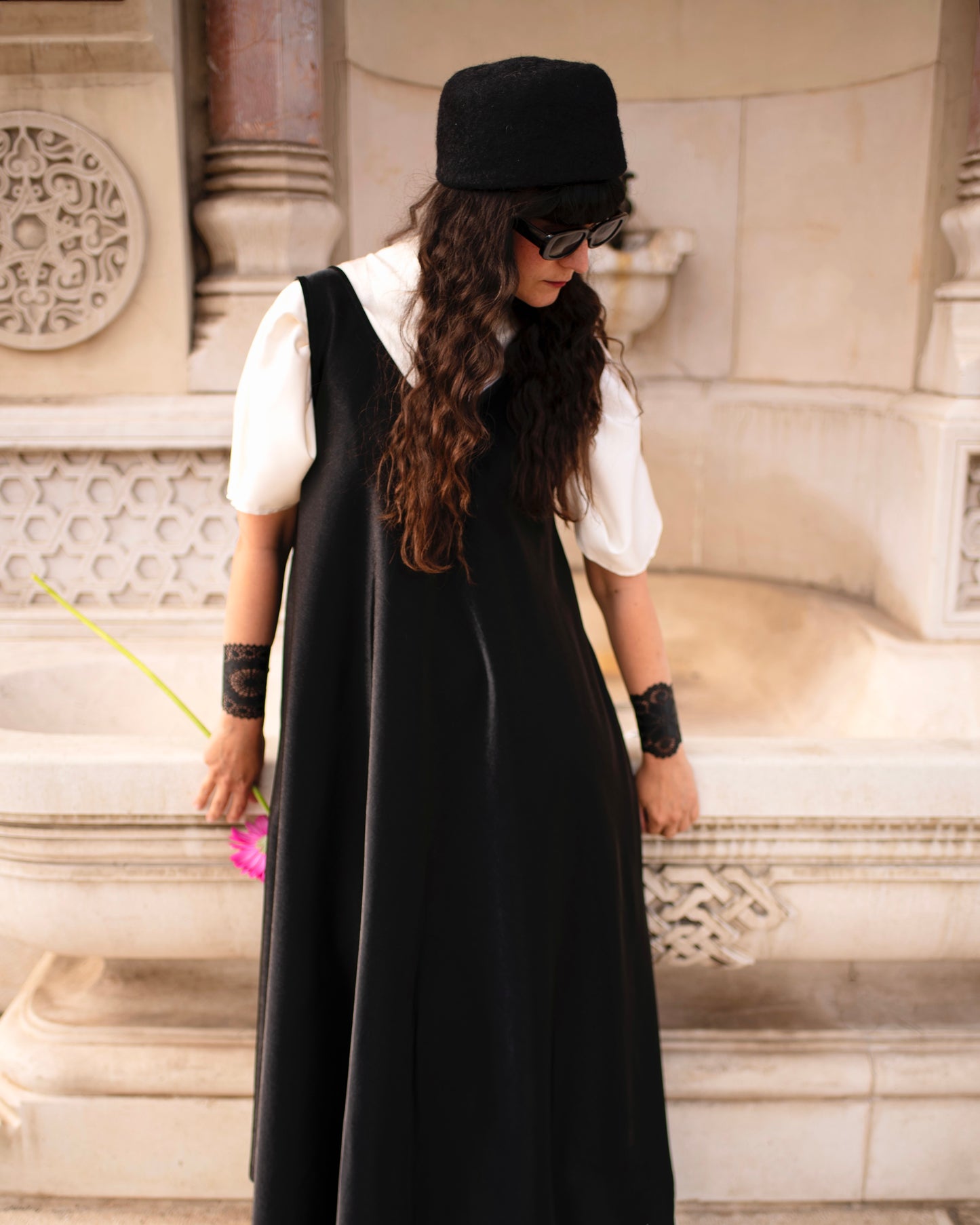 Lumina dress, black