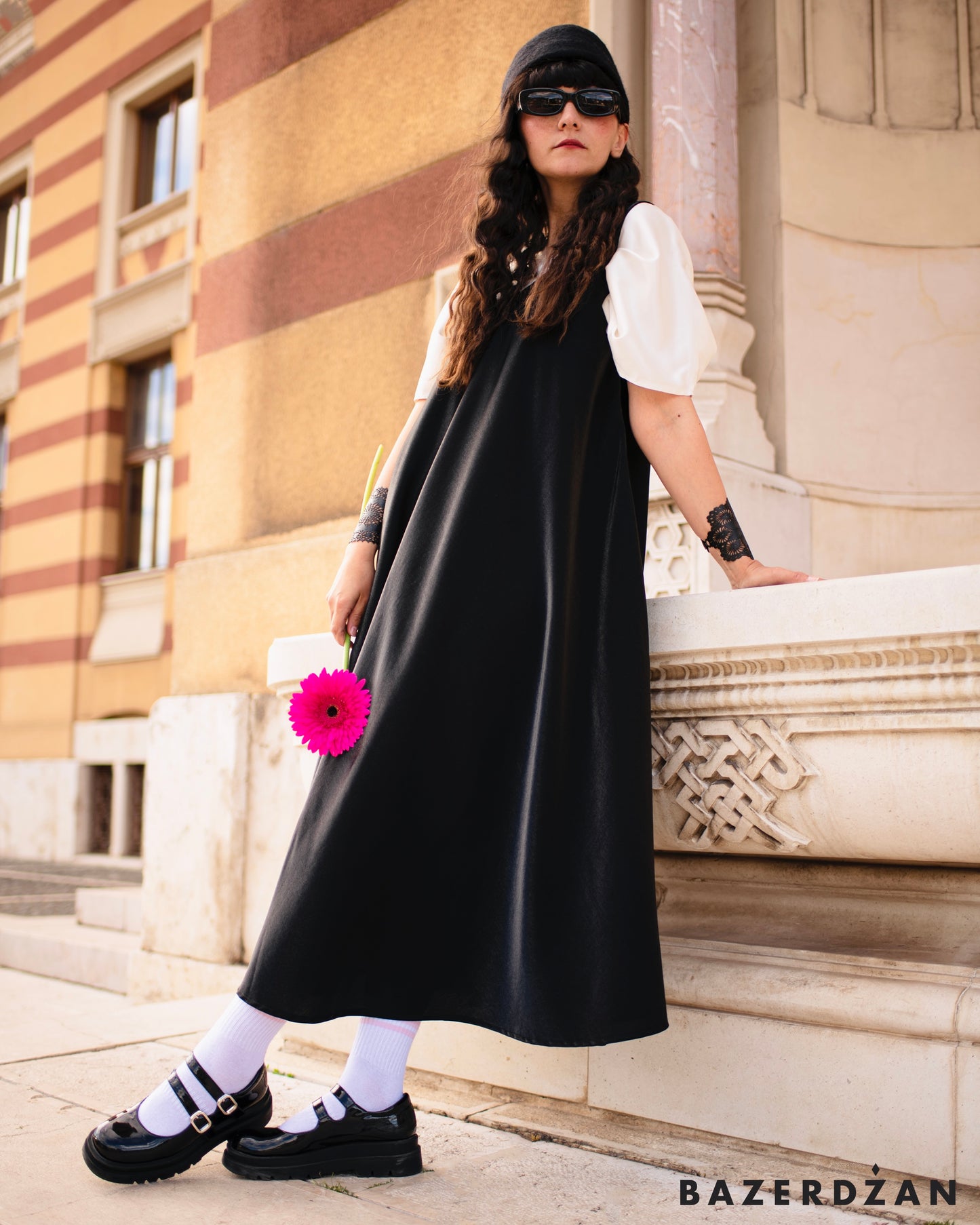 Lumina dress, black
