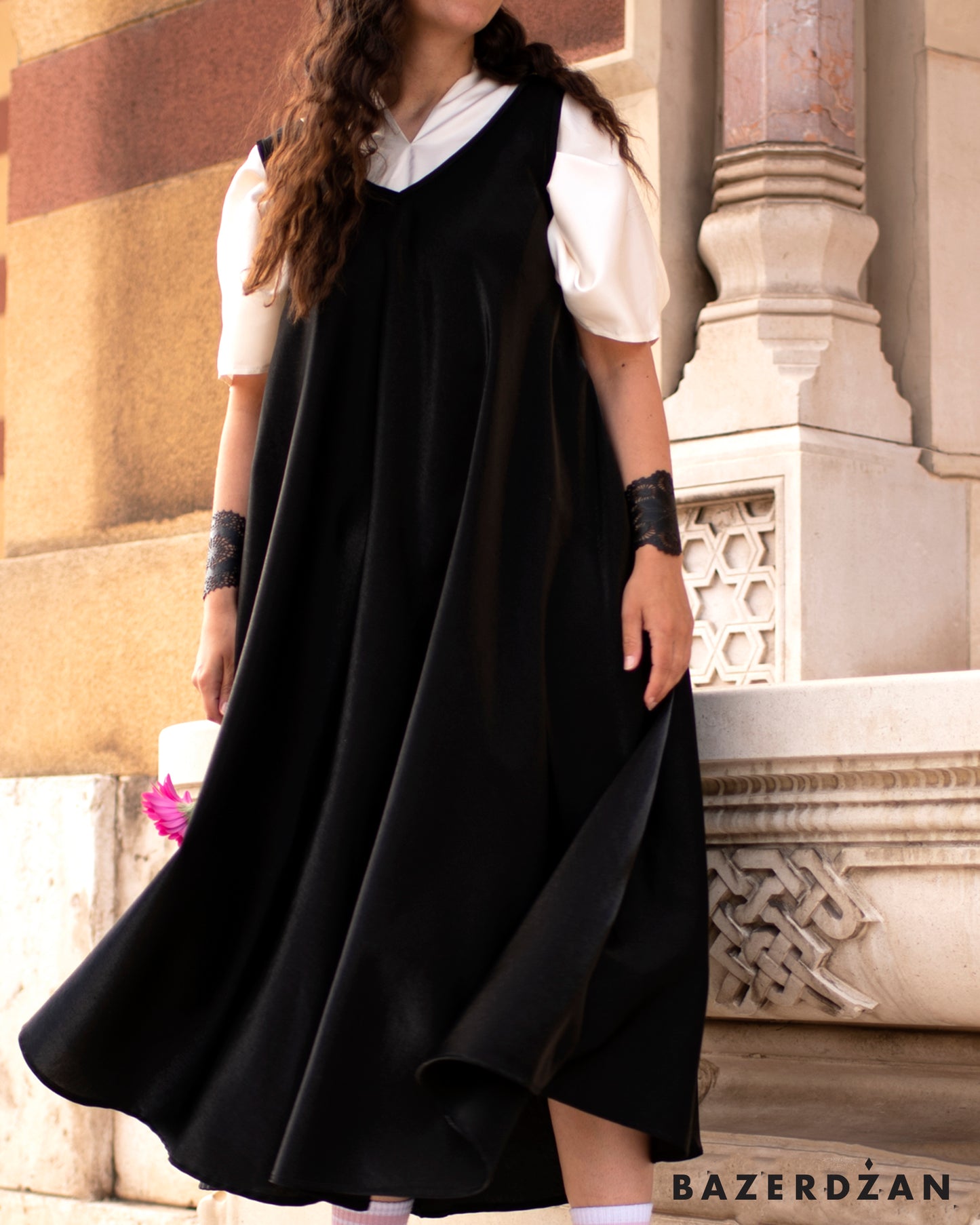 Lumina dress, black